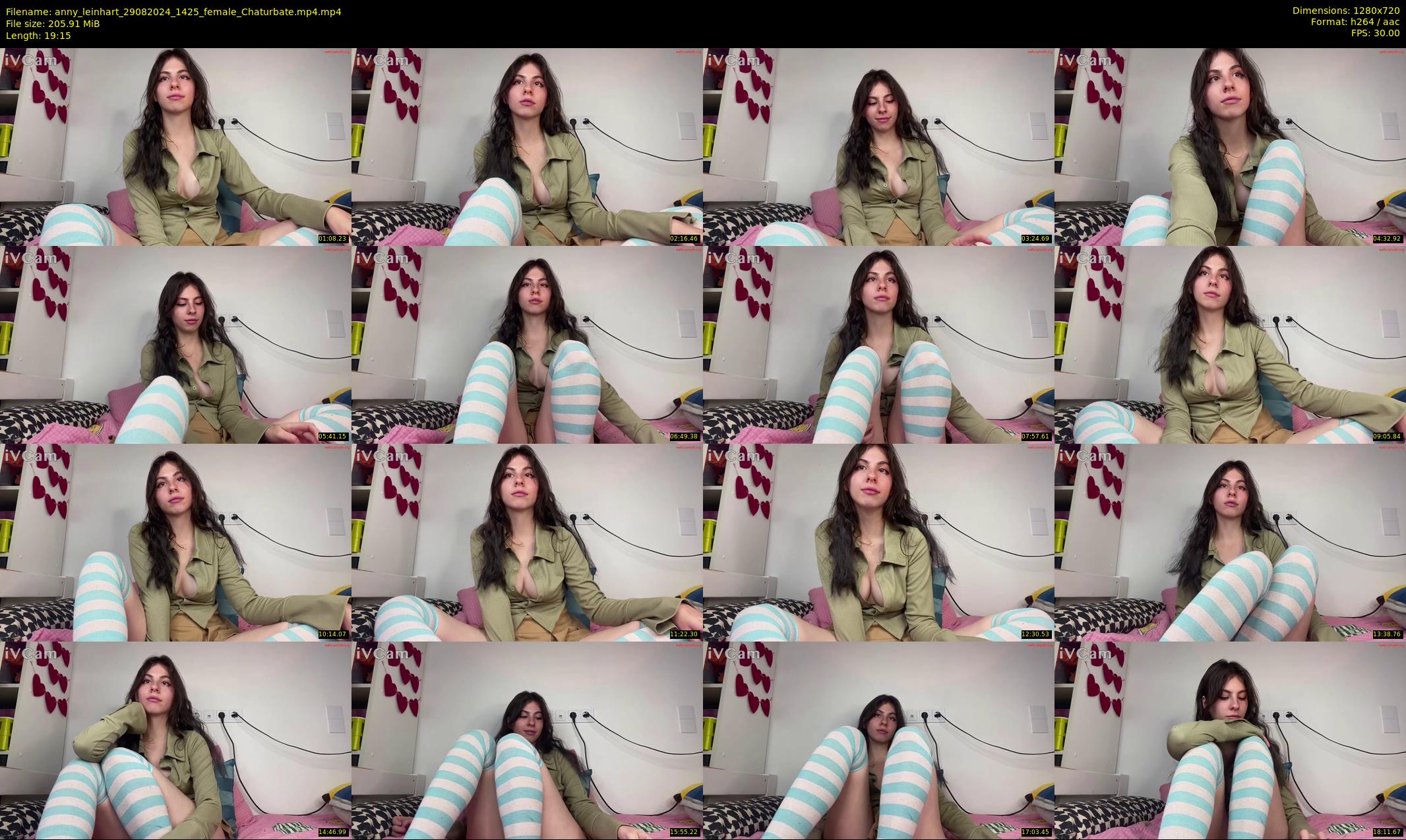 anny_leinhart — 20 minute Chaturbate female cam show recording, 720p, Aug 29, 2024