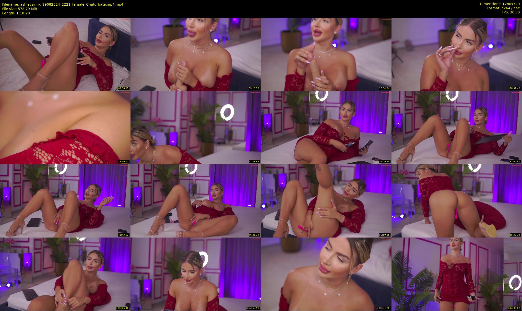 ashleysinnx — 79 minute Chaturbate female cam show recording, 720p, Aug 29, 2024