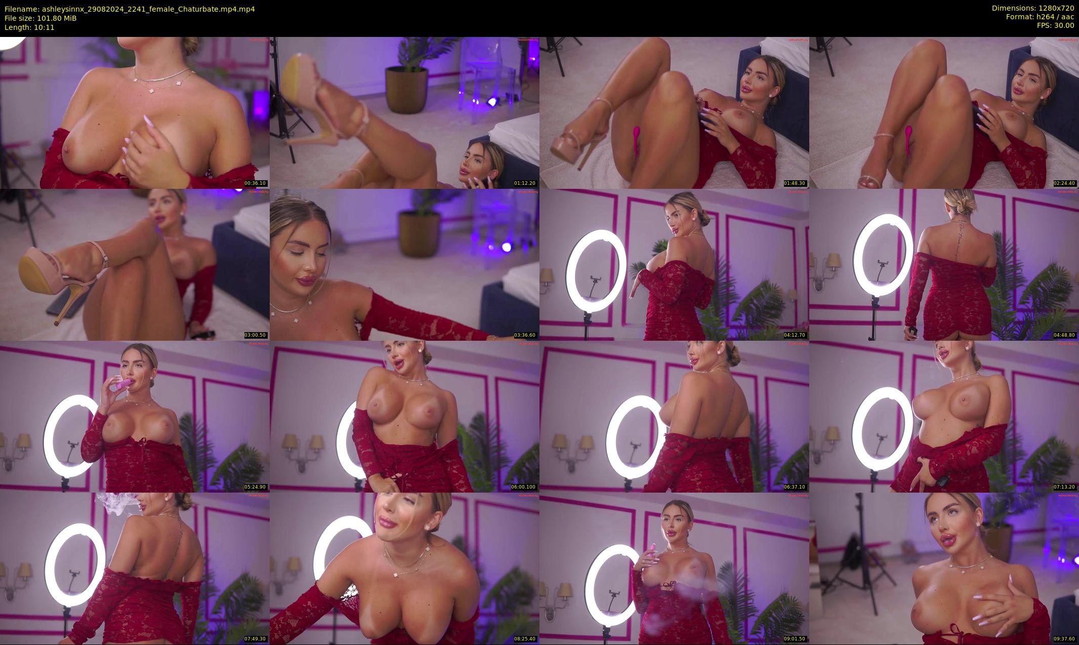 ashleysinnx — 11 minute Chaturbate female cam show recording, 720p, Aug 29, 2024