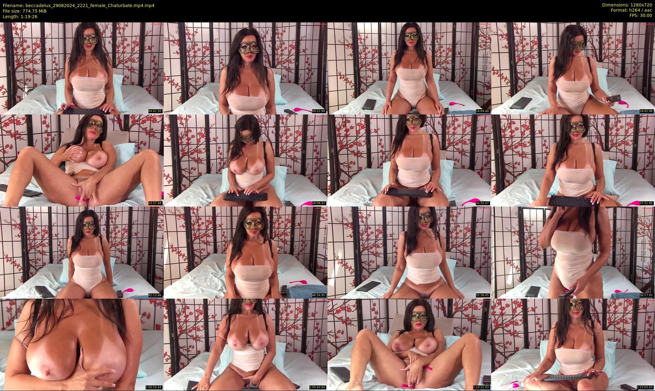 beccadelux — 80 minute Chaturbate female cam show recording, 720p, Aug 29, 2024