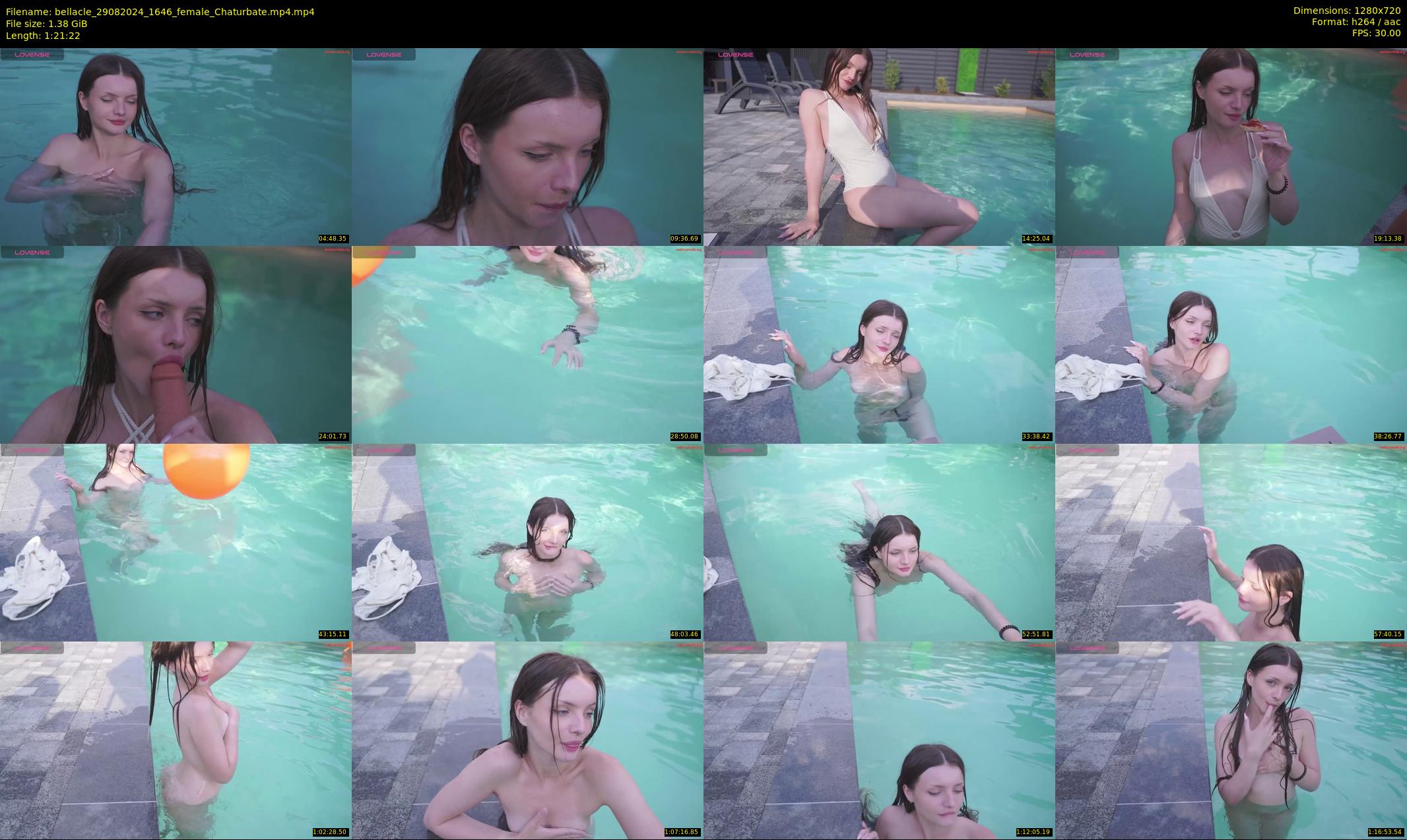bellacle — 82 minute Chaturbate female cam show recording, 720p, Aug 29, 2024