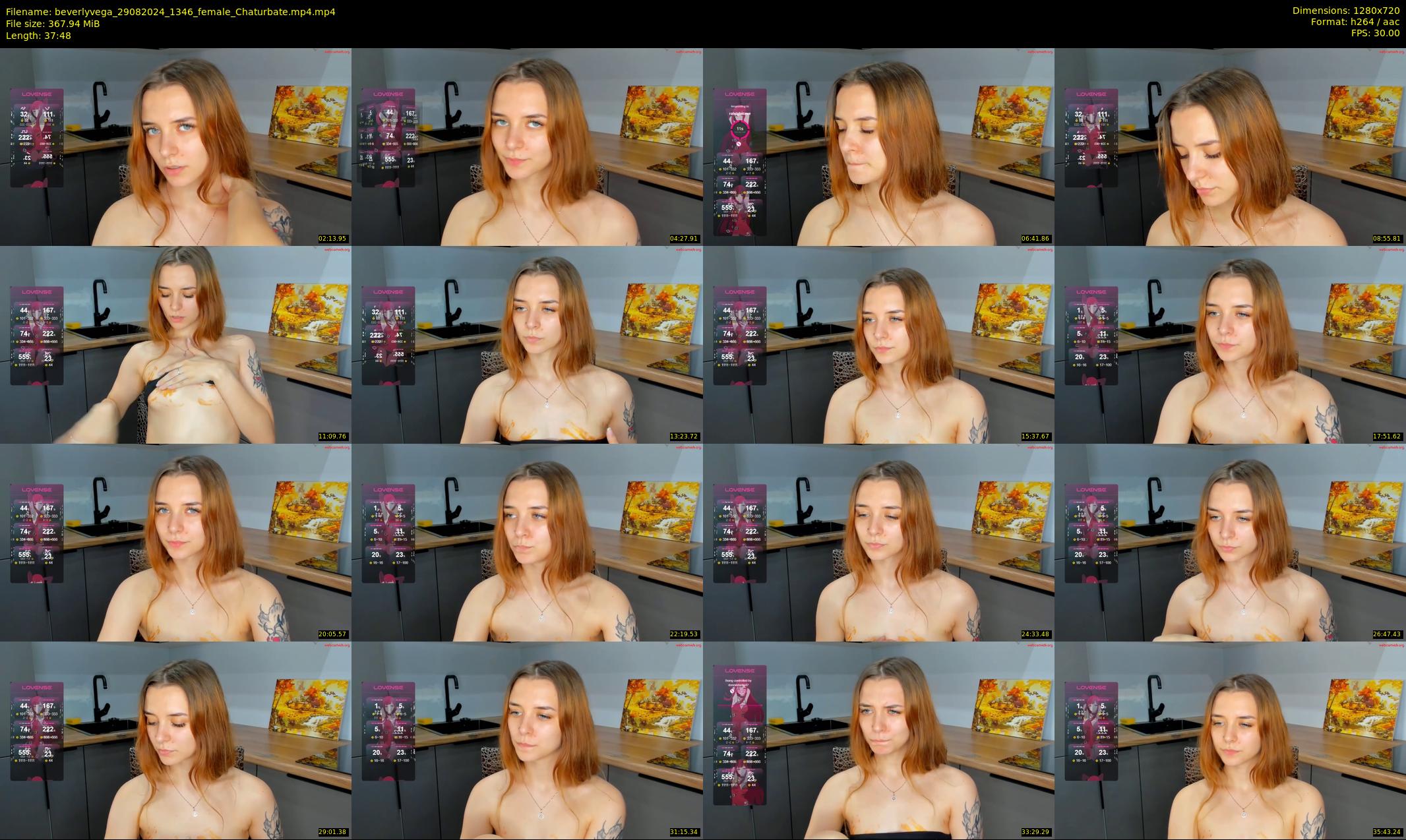 beverlyvega — 38 minute Chaturbate couple cam show recording, 720p, Aug 29, 2024