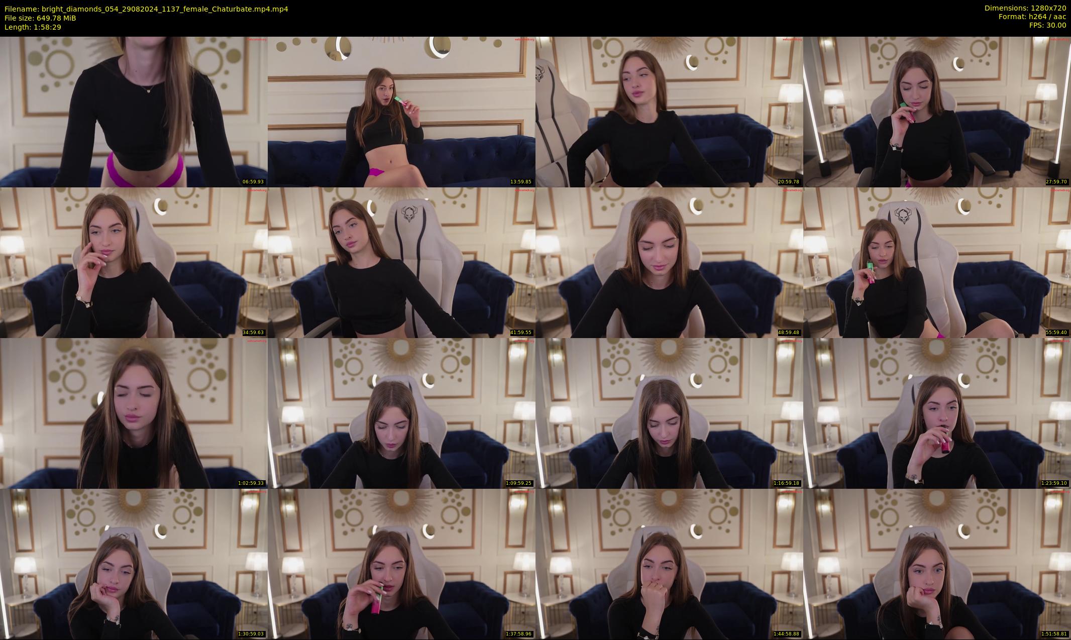 bright_diamonds_054 — 119 minute Chaturbate couple cam show recording, 720p, Aug 29, 2024