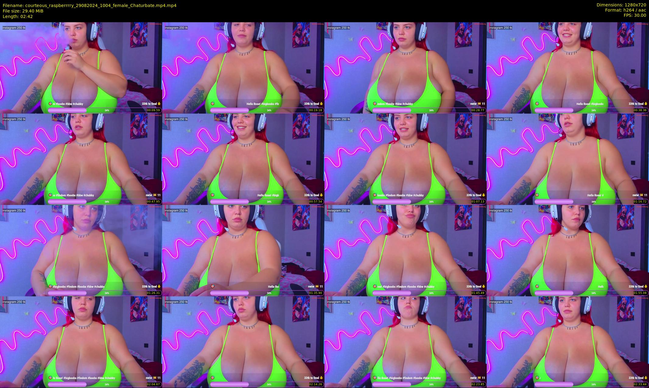 courteous_raspberrrry — 3 minute Chaturbate female cam show recording, 720p, Aug 29, 2024