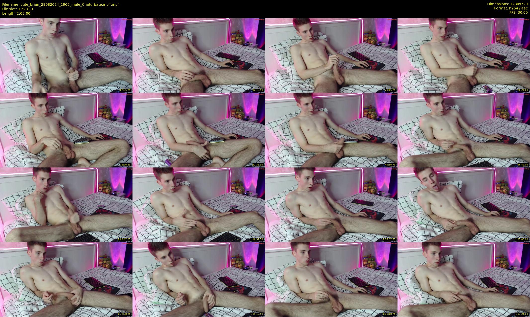 cute_brian — 120 minute Chaturbate male cam show recording, 720p, Aug 29, 2024