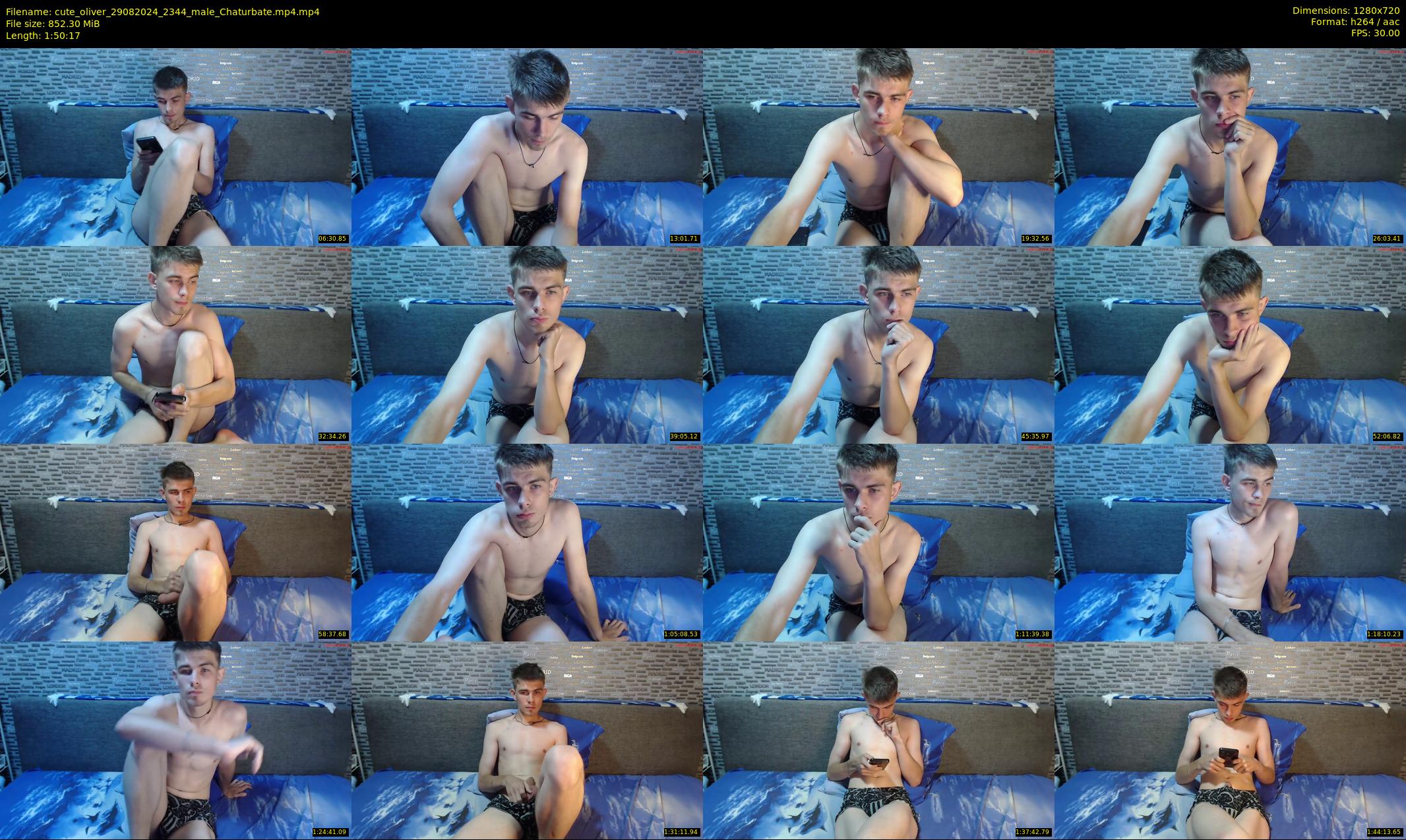cute_oliver — 111 minute Chaturbate male cam show recording, 720p, Aug 29, 2024