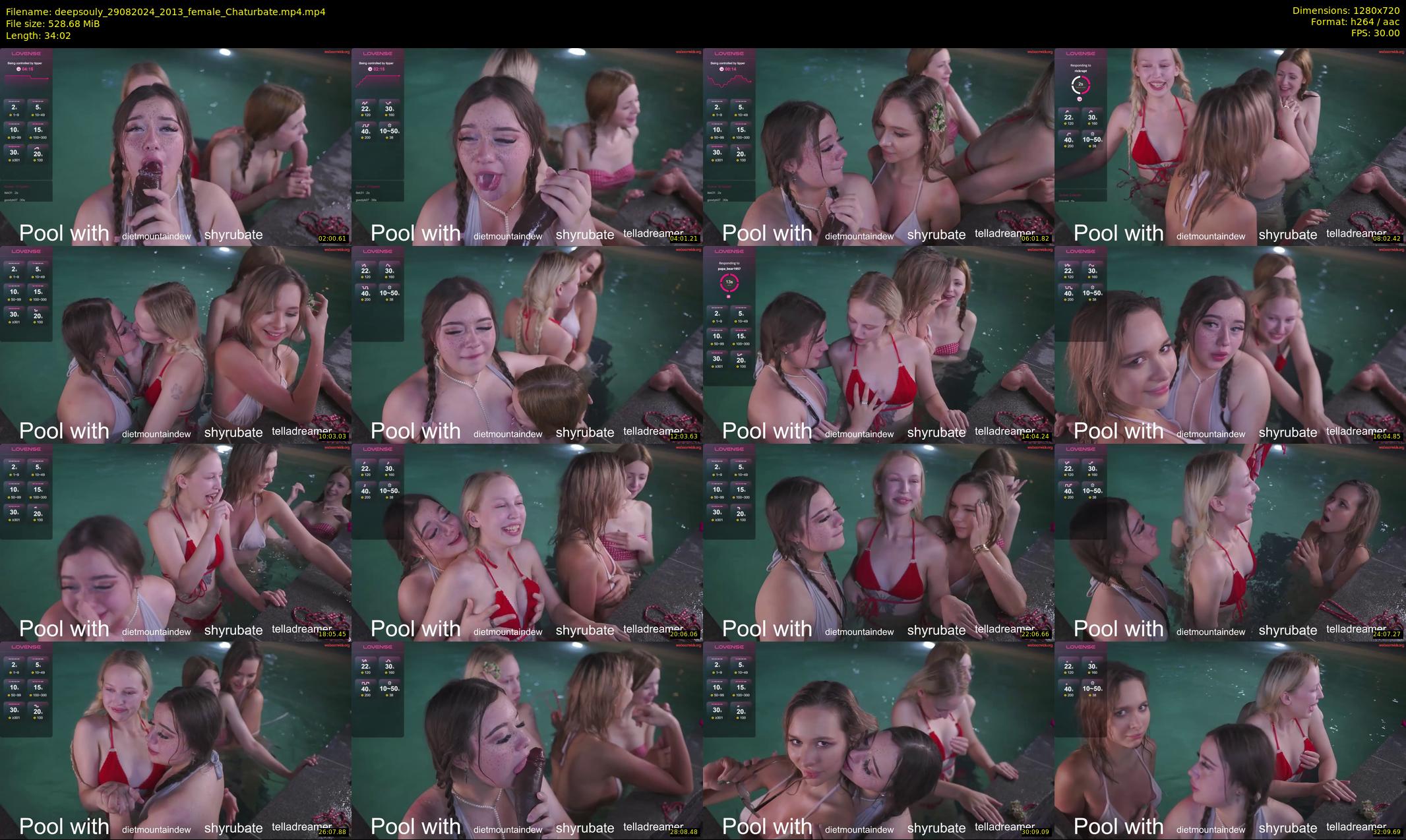 deepsouly — 35 minute Chaturbate female cam show recording, 720p, Aug 29, 2024
