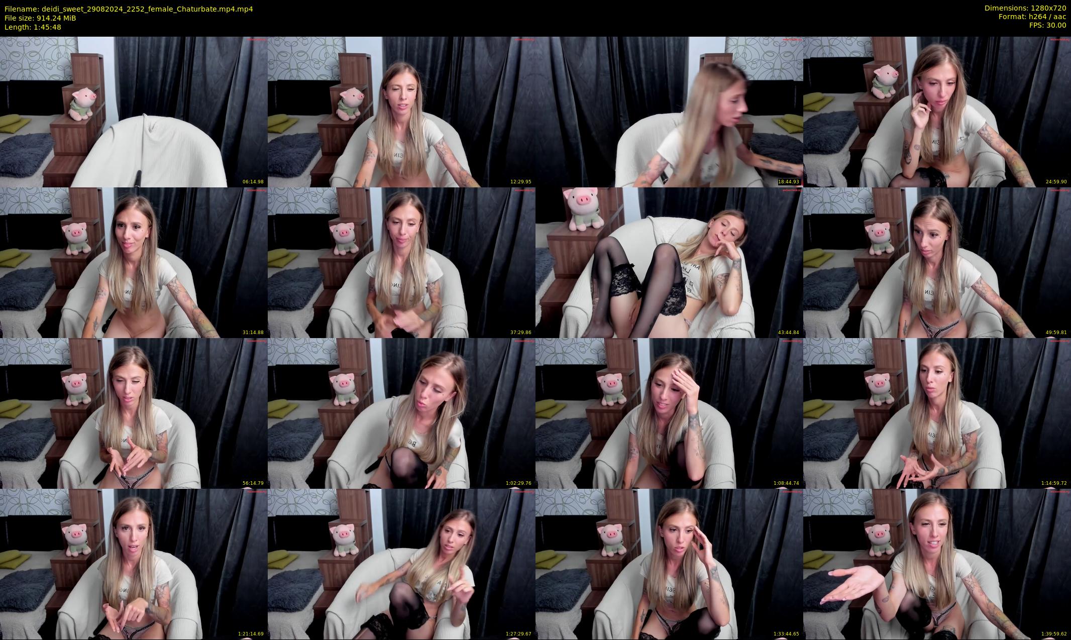 deidi_sweet — 106 minute Chaturbate female cam show recording, 720p, Aug 29, 2024