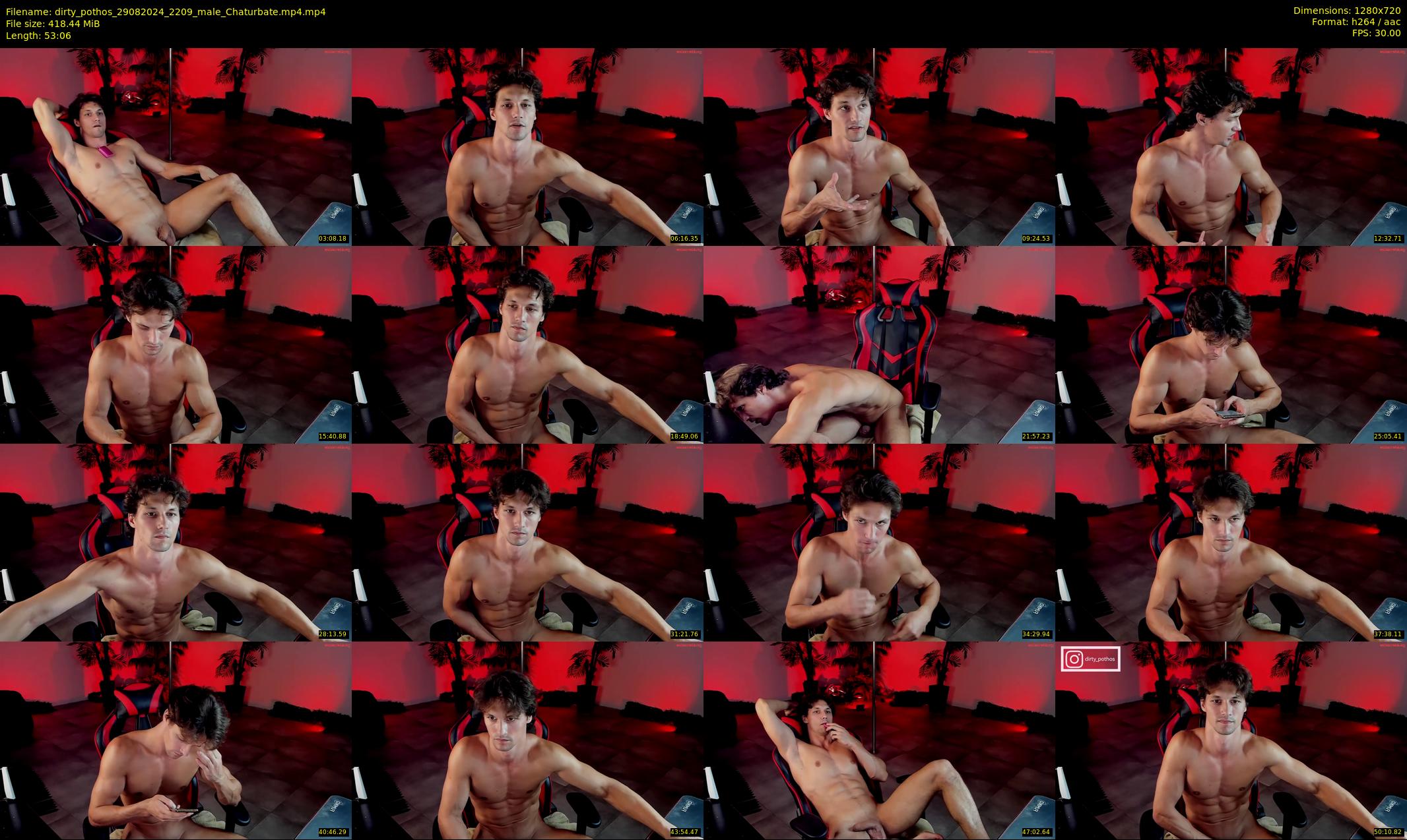 dirty_pothos — 54 minute Chaturbate male cam show recording, 720p, Aug 29, 2024
