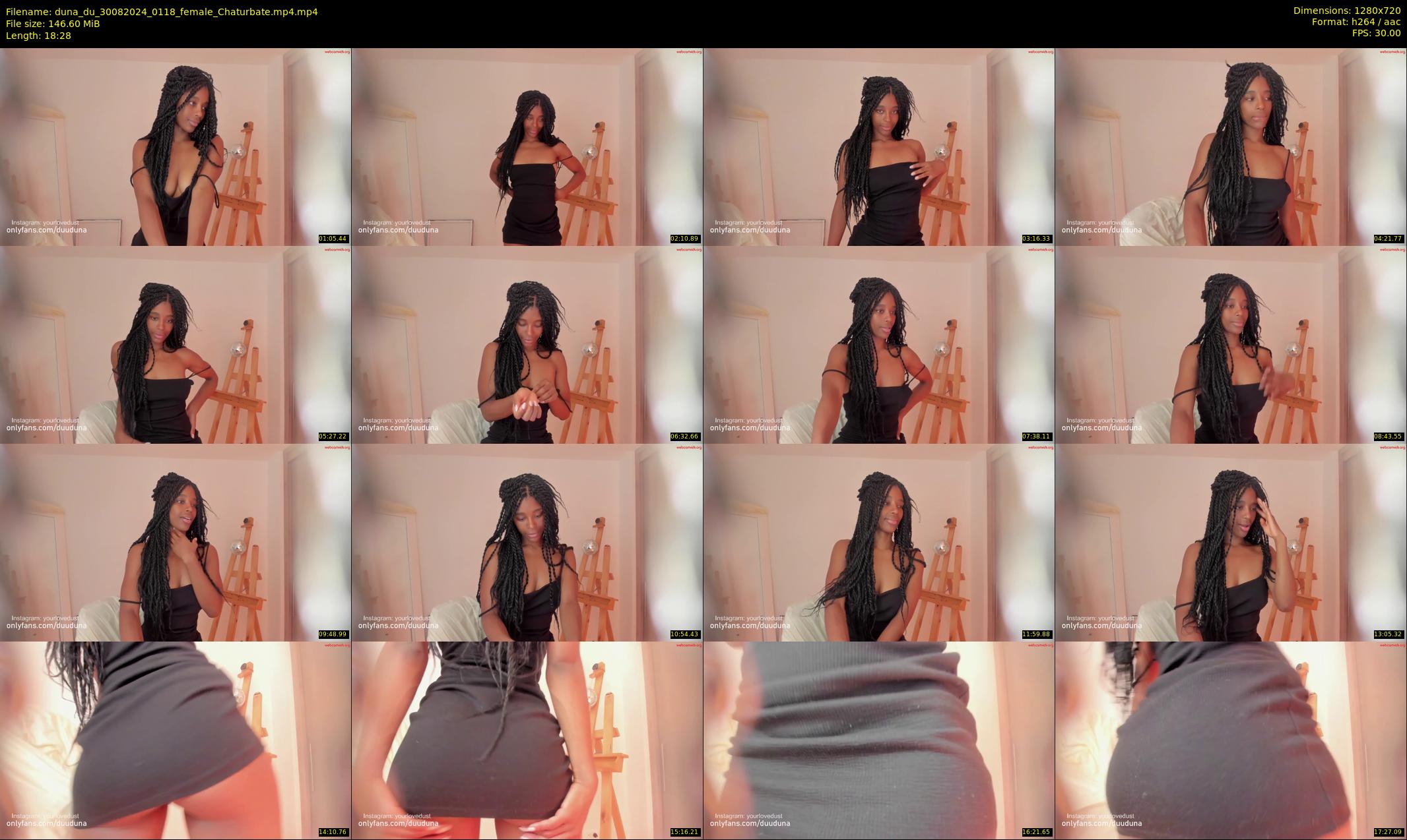 duna_du — 19 minute Chaturbate female cam show recording, 720p, Aug 30, 2024