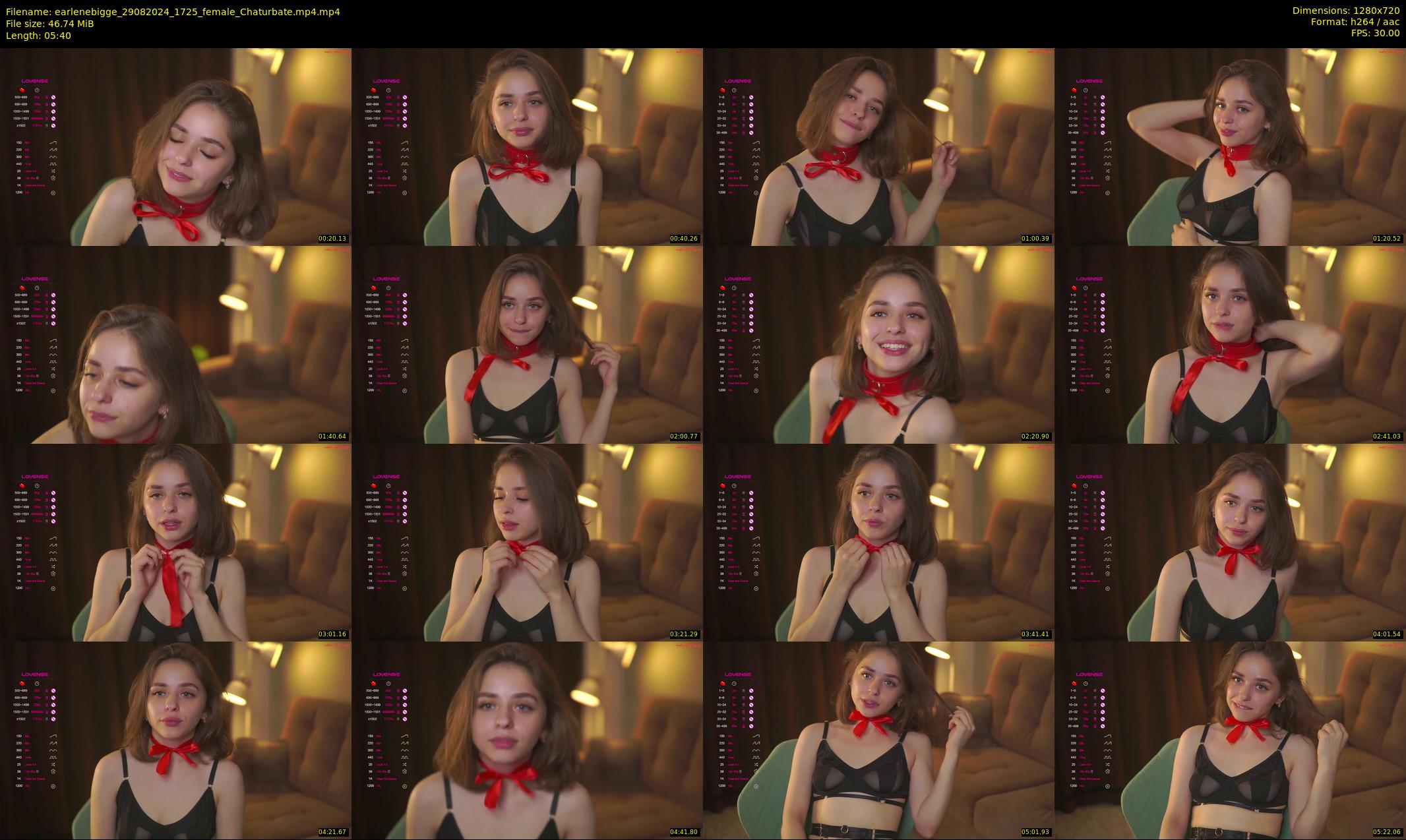 earlenebigge — 6 minute Chaturbate female cam show recording, 720p, Aug 29, 2024