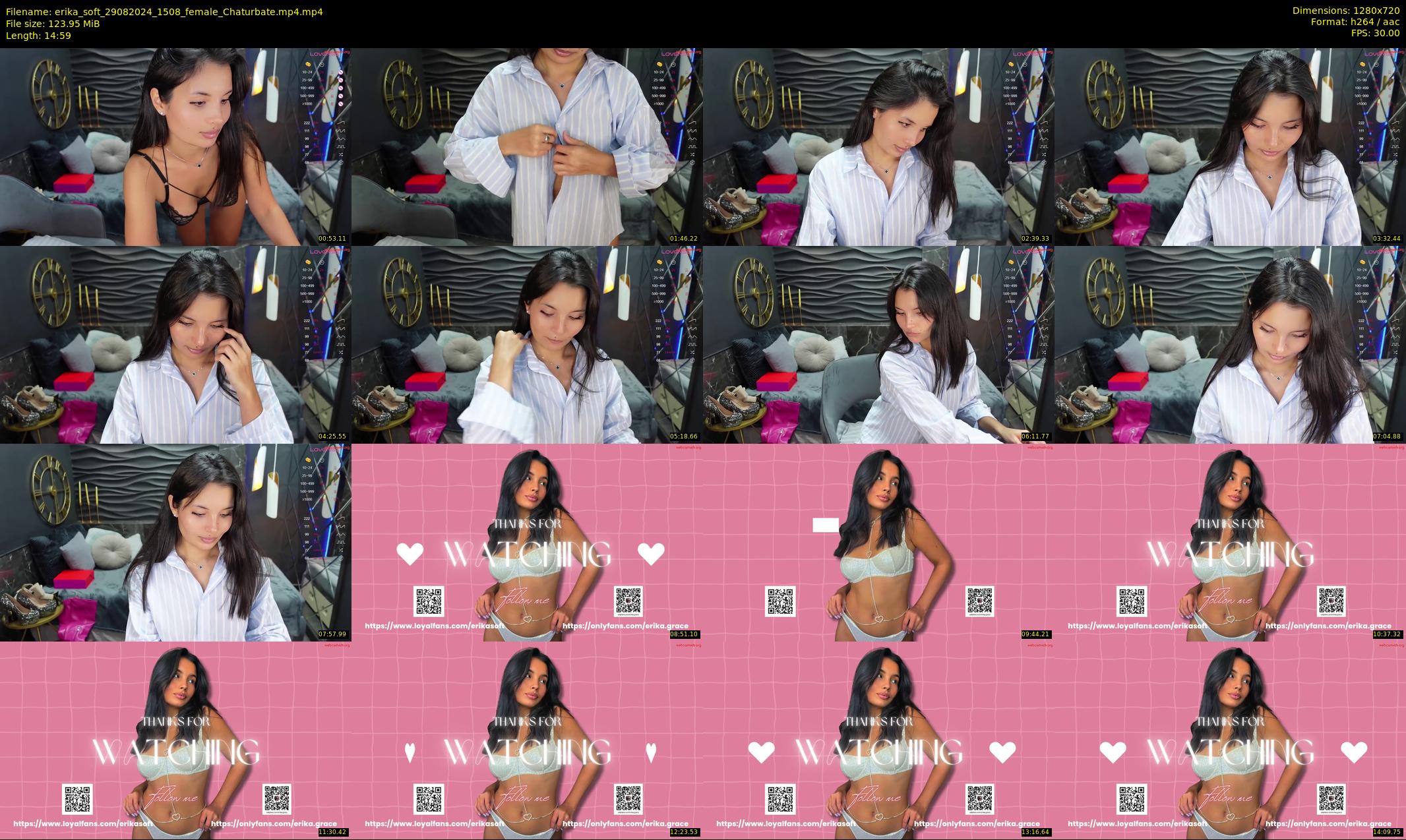 erika_soft — 15 minute Chaturbate female cam show recording, 720p, Aug 29, 2024