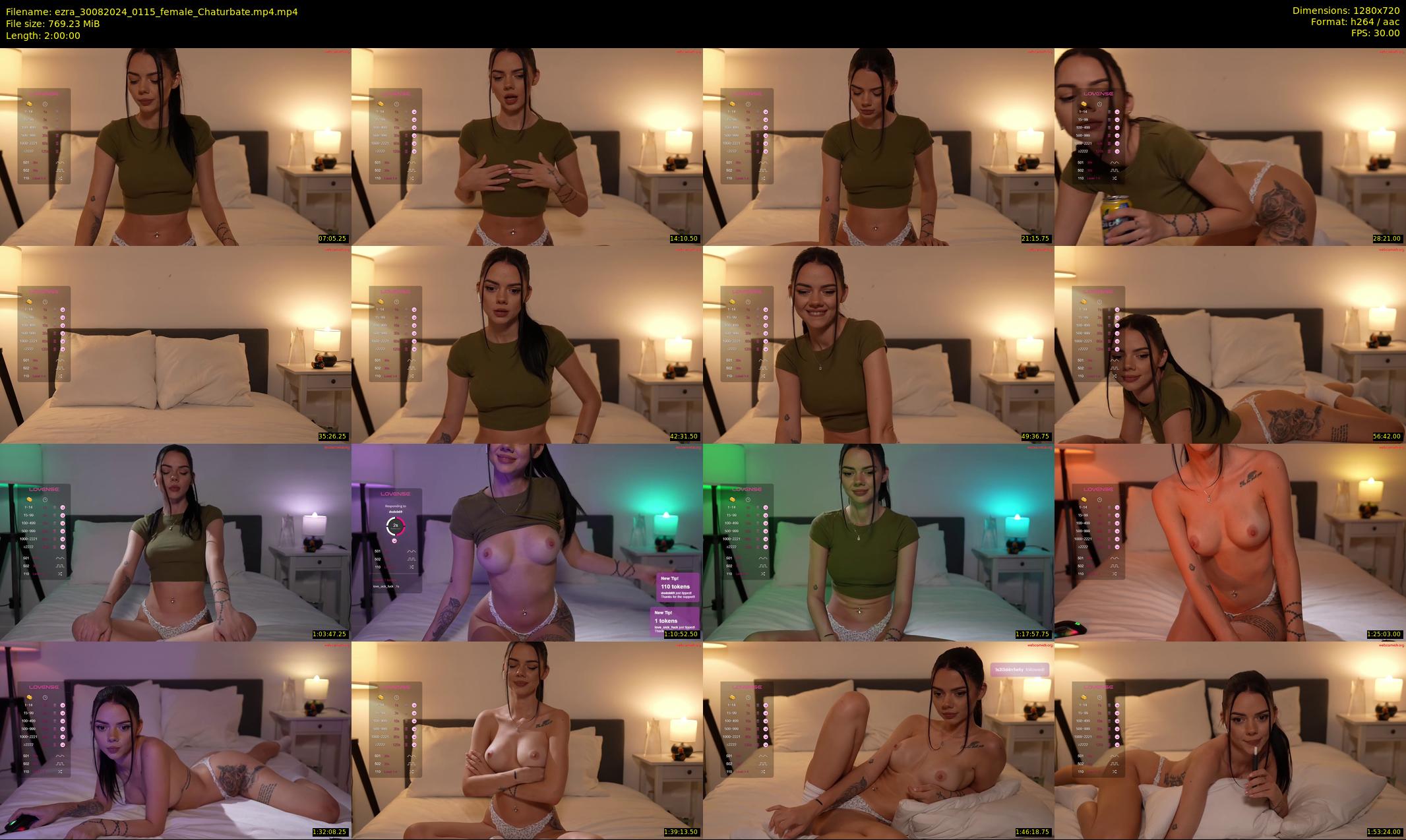 ezra — 120 minute Chaturbate female cam show recording, 720p, Aug 30, 2024
