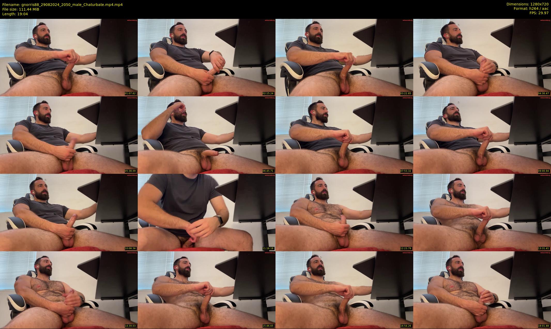 gnorris88 — 20 minute Chaturbate male cam show recording, 720p, Aug 29, 2024