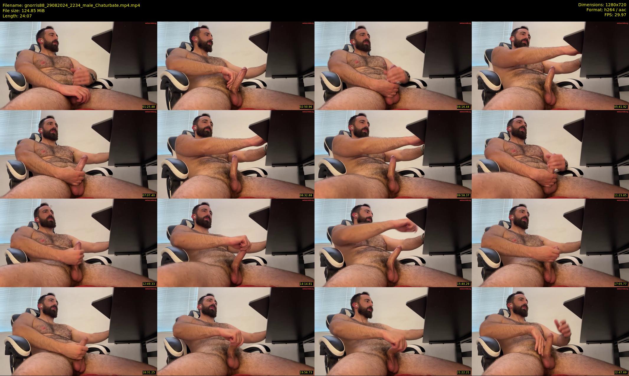 gnorris88 — 25 minute Chaturbate male cam show recording, 720p, Aug 29, 2024