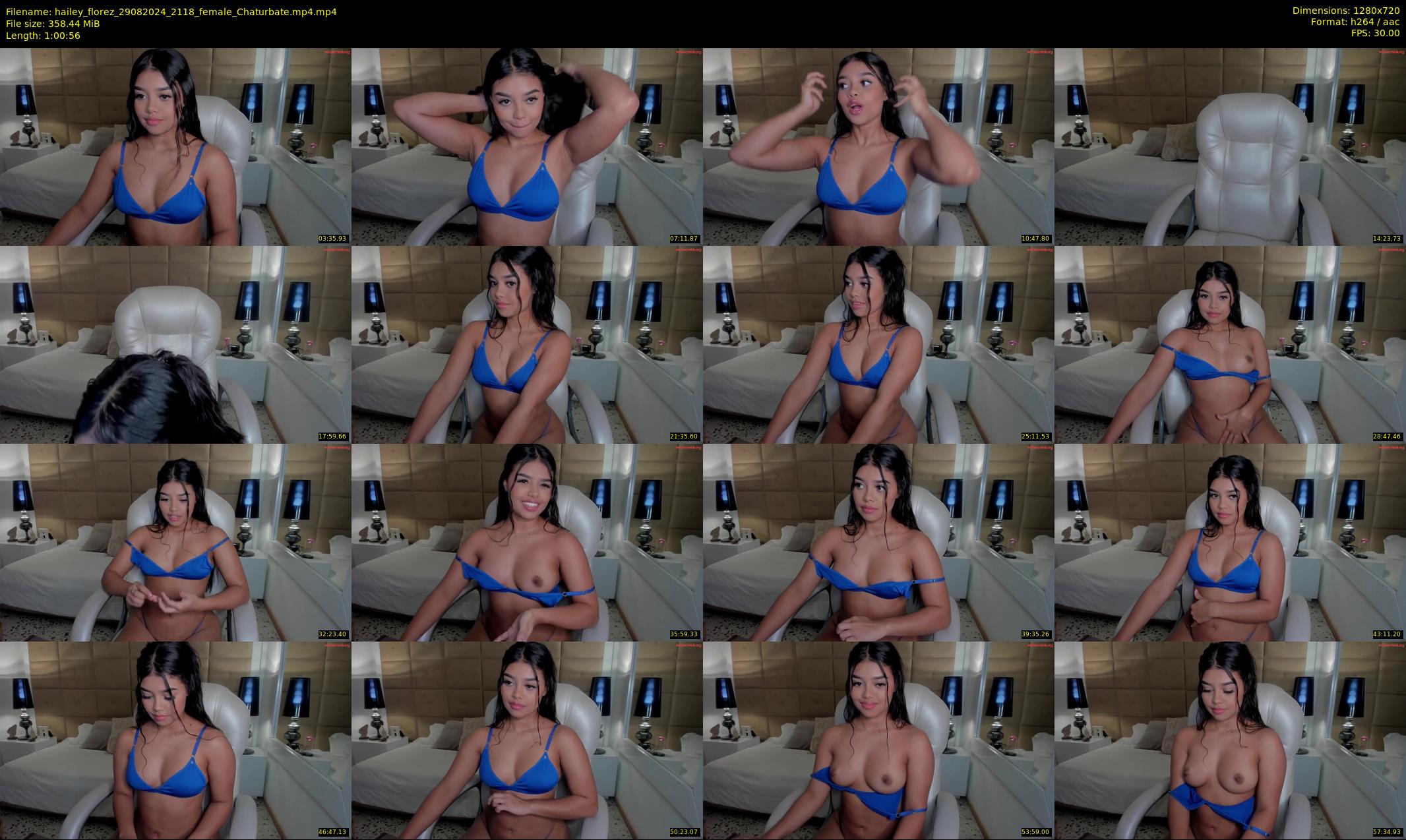 hailey_florez — 61 minute Chaturbate female cam show recording, 720p, Aug 29, 2024
