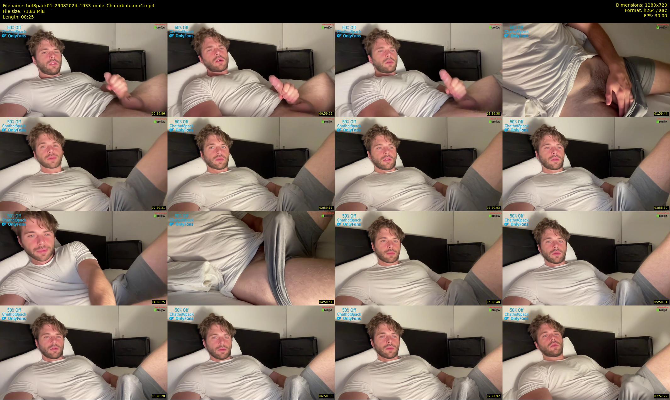 hot8pack01 — 9 minute Chaturbate male cam show recording, 720p, Aug 29, 2024