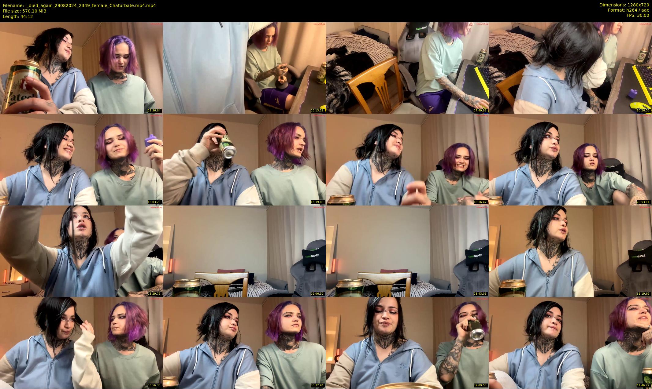 i_died_again — 45 minute Chaturbate female cam show recording, 720p, Aug 29, 2024