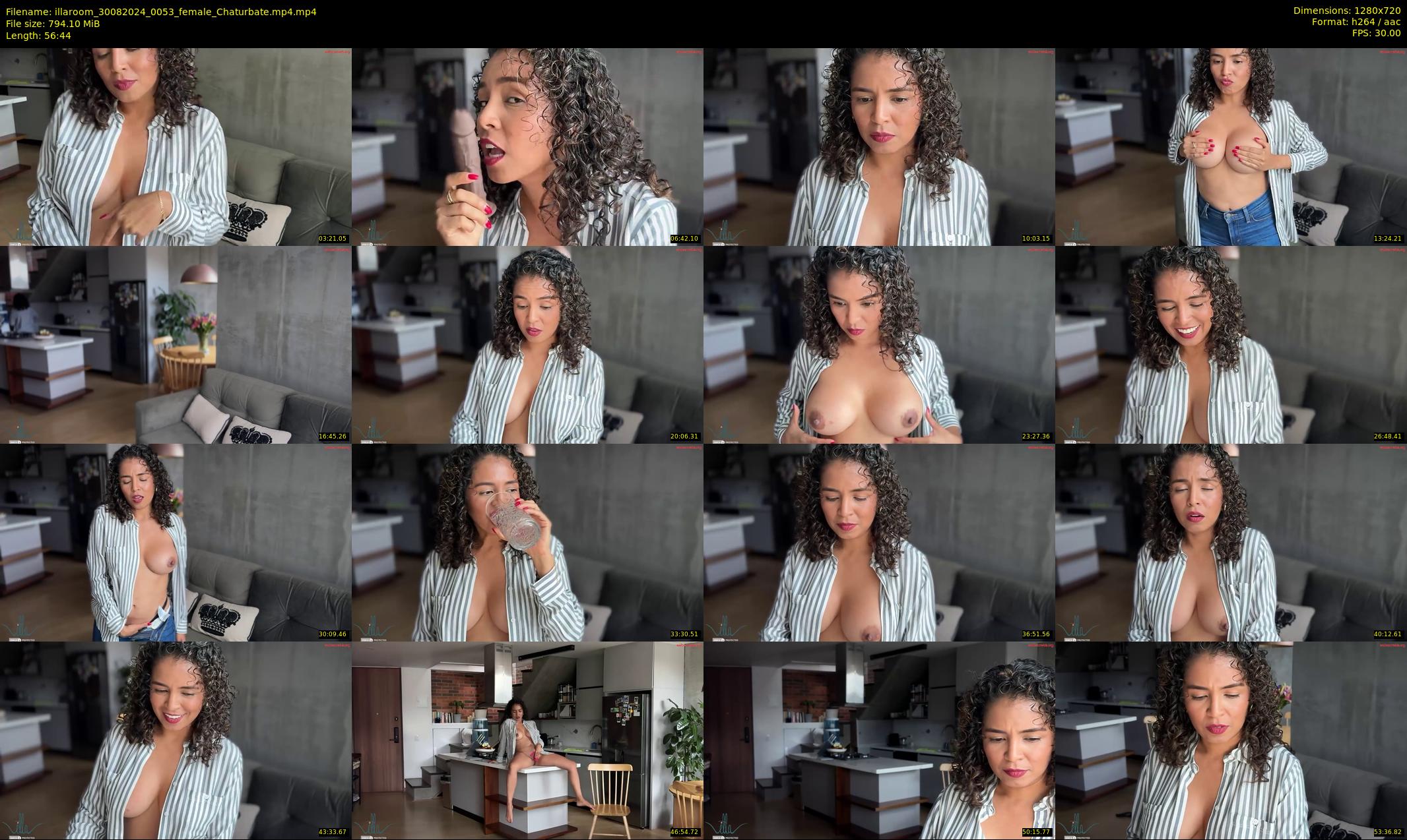 illaroom — 57 minute Chaturbate female cam show recording, 720p, Aug 30, 2024