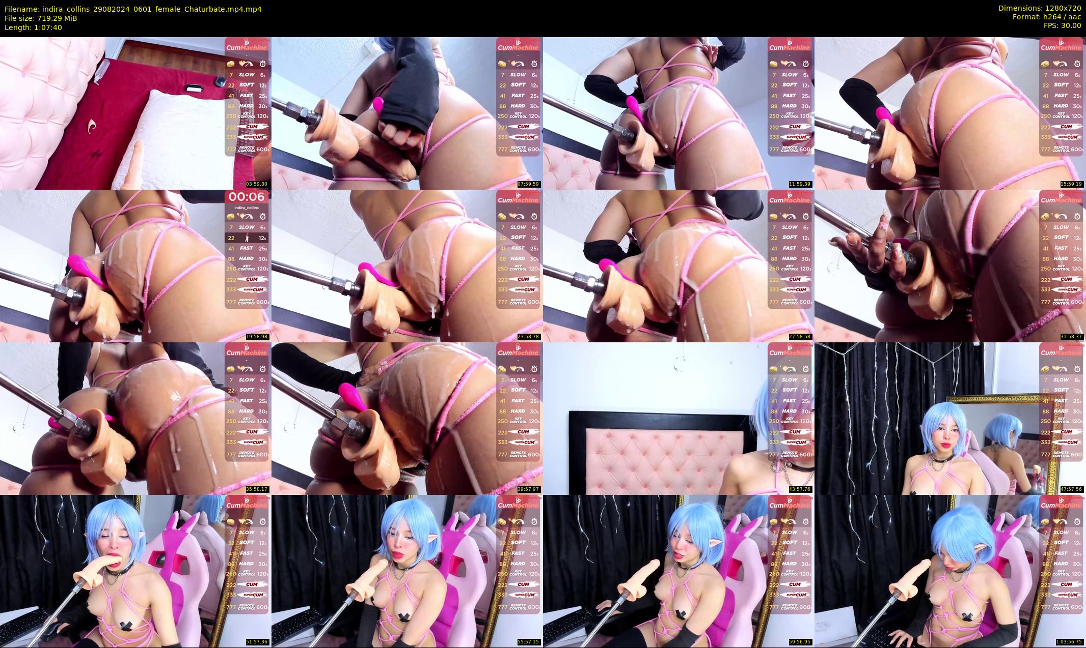 indira_collins — 68 minute Chaturbate female cam show recording, 720p, Aug 29, 2024