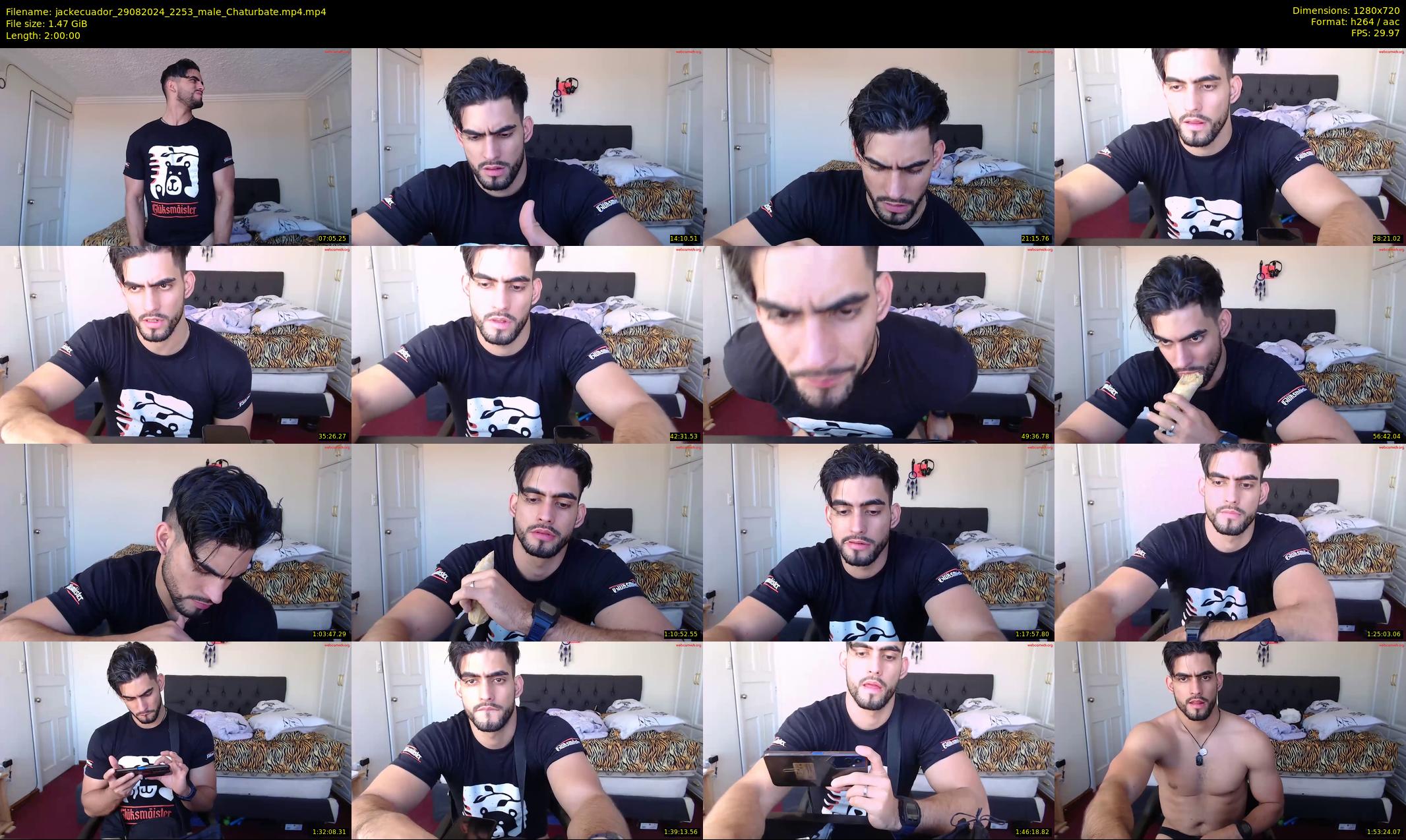 jackecuador — 120 minute Chaturbate male cam show recording, 720p, Aug 29, 2024
