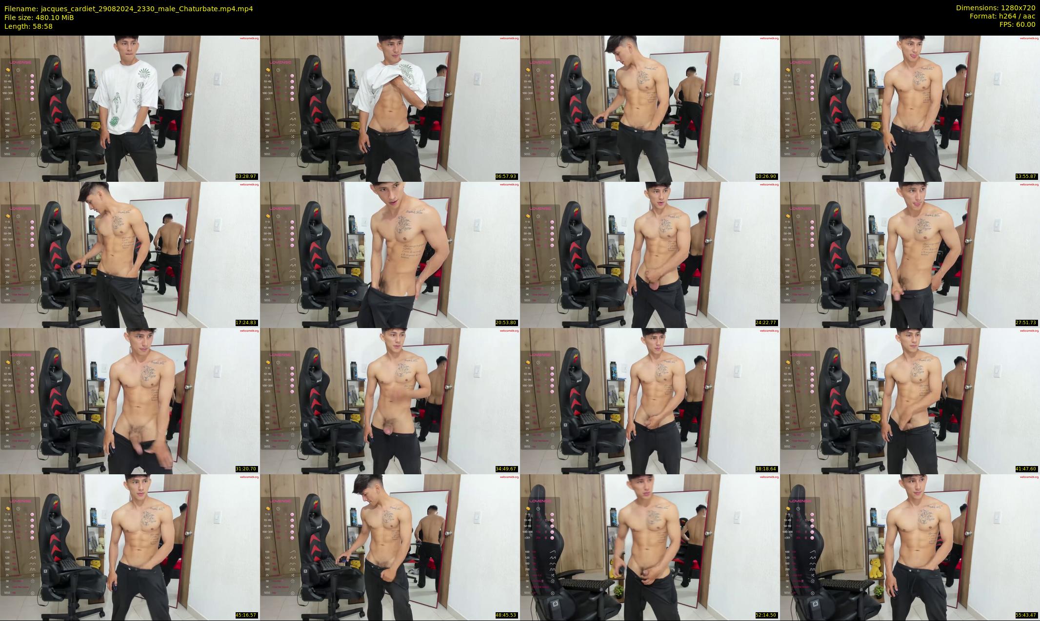 jacques_cardiet — 59 minute Chaturbate male cam show recording, 720p, Aug 29, 2024