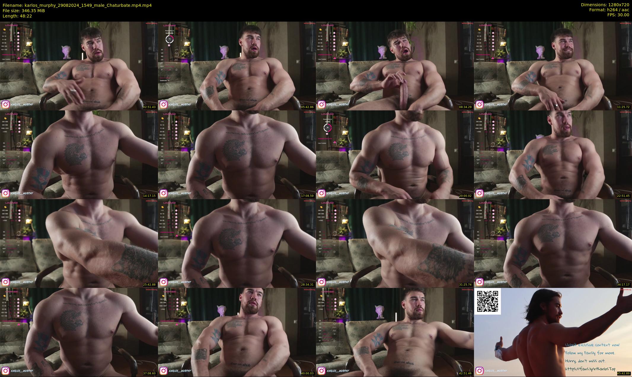 karlos_murphy — 49 minute Chaturbate male cam show recording, 720p, Aug 29, 2024