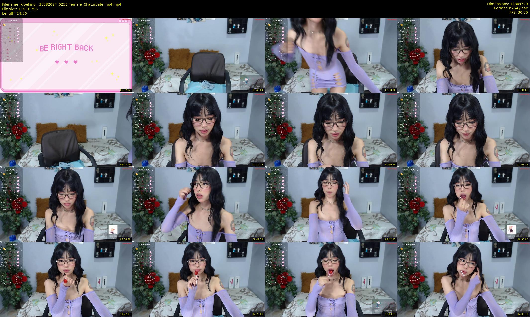 kloeking_ — 15 minute Chaturbate female cam show recording, 720p, Aug 30, 2024