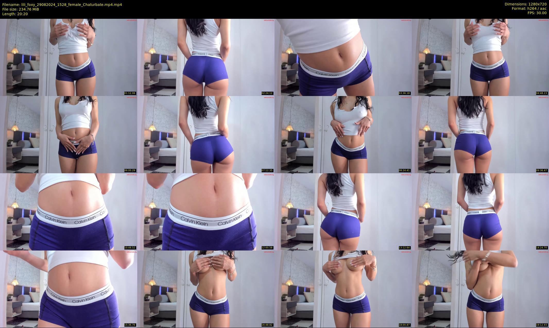 lili_foxy — 21 minute Chaturbate female cam show recording, 720p, Aug 29, 2024