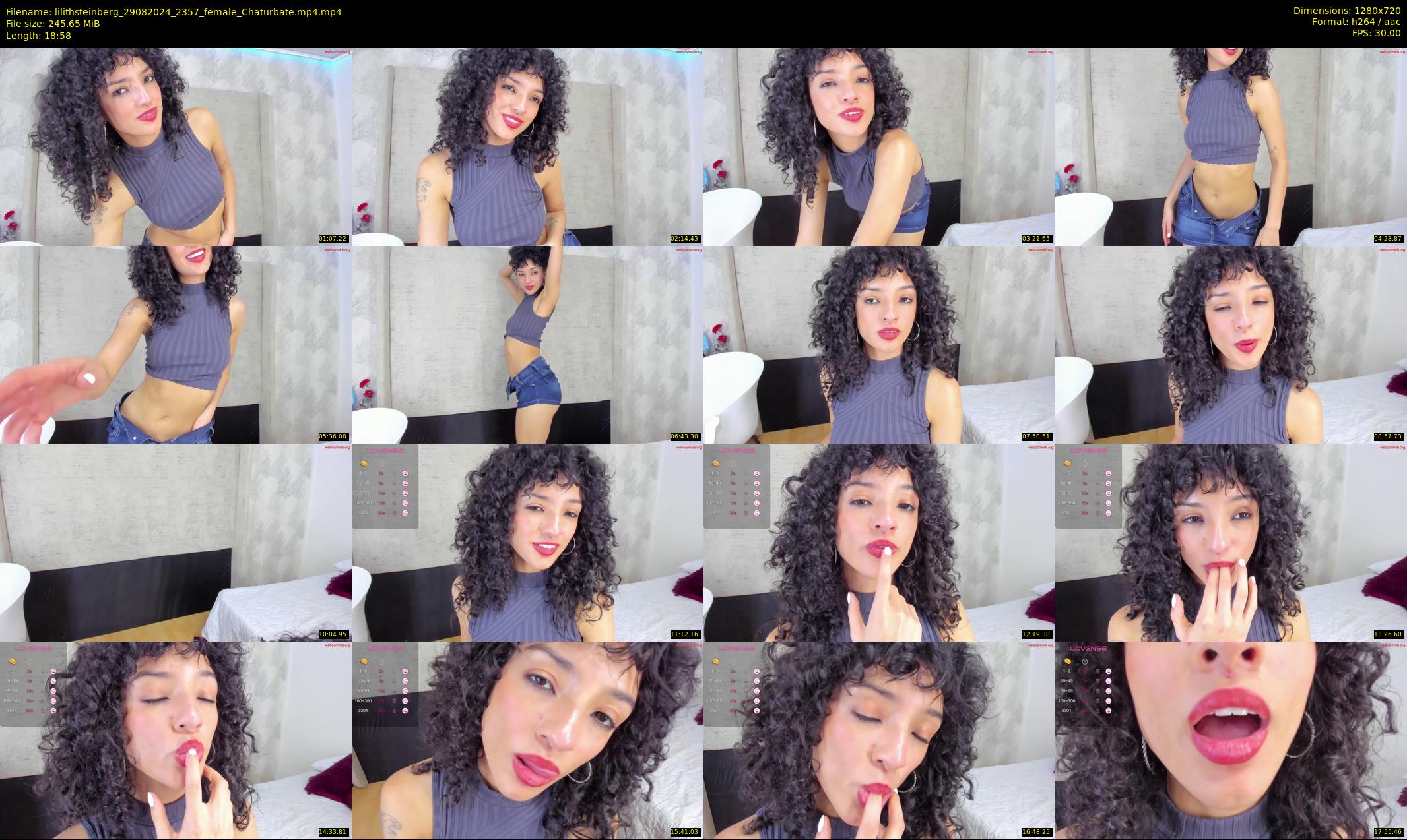 lilithsteinberg — 19 minute Chaturbate female cam show recording, 720p, Aug 29, 2024