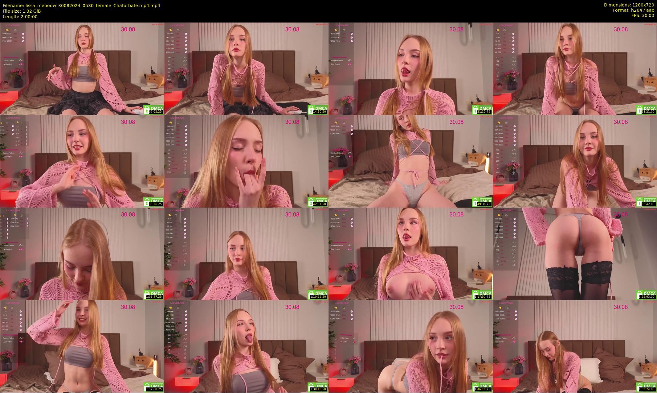 lissa_meooow — 120 minute Chaturbate female cam show recording, 720p, Aug 30, 2024