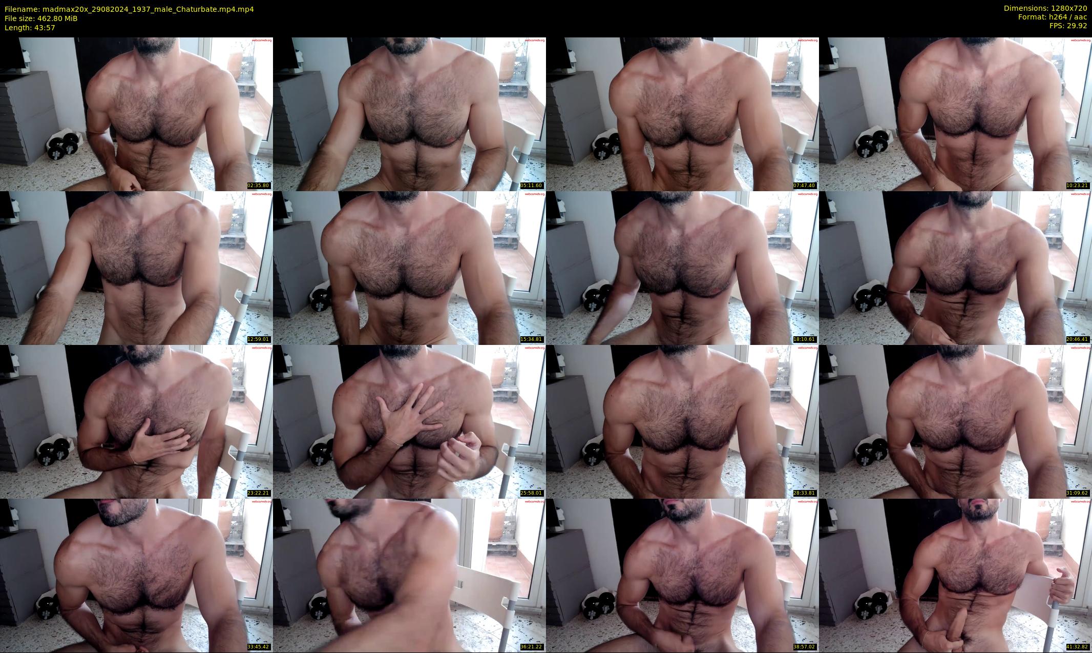 madmax20x — 44 minute Chaturbate male cam show recording, 720p, Aug 29, 2024