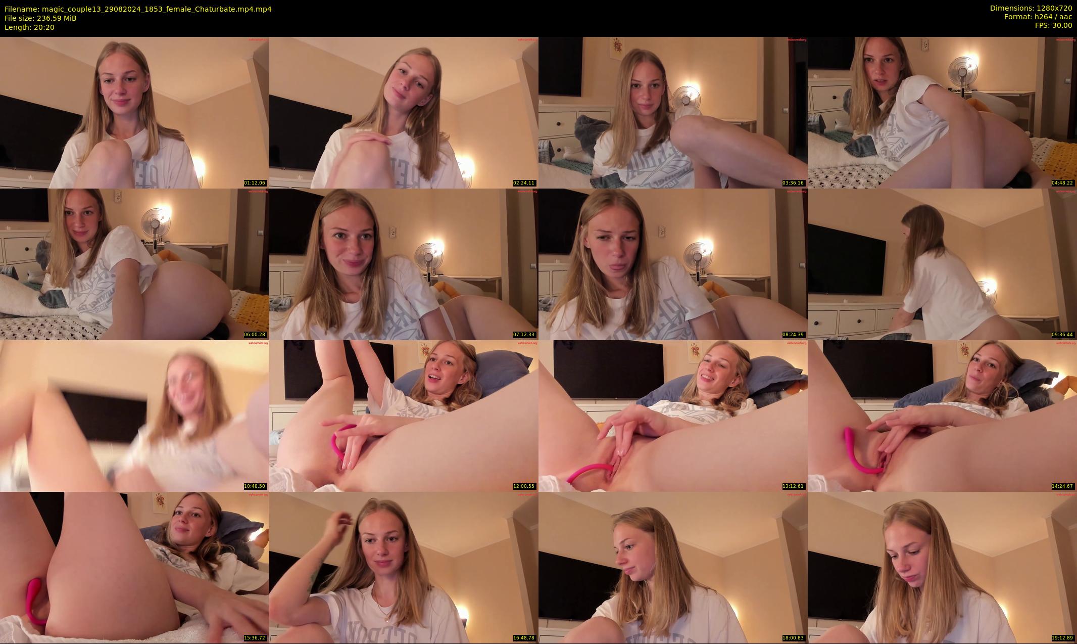 magic_couple13 — 21 minute Chaturbate couple cam show recording, 720p, Aug 29, 2024