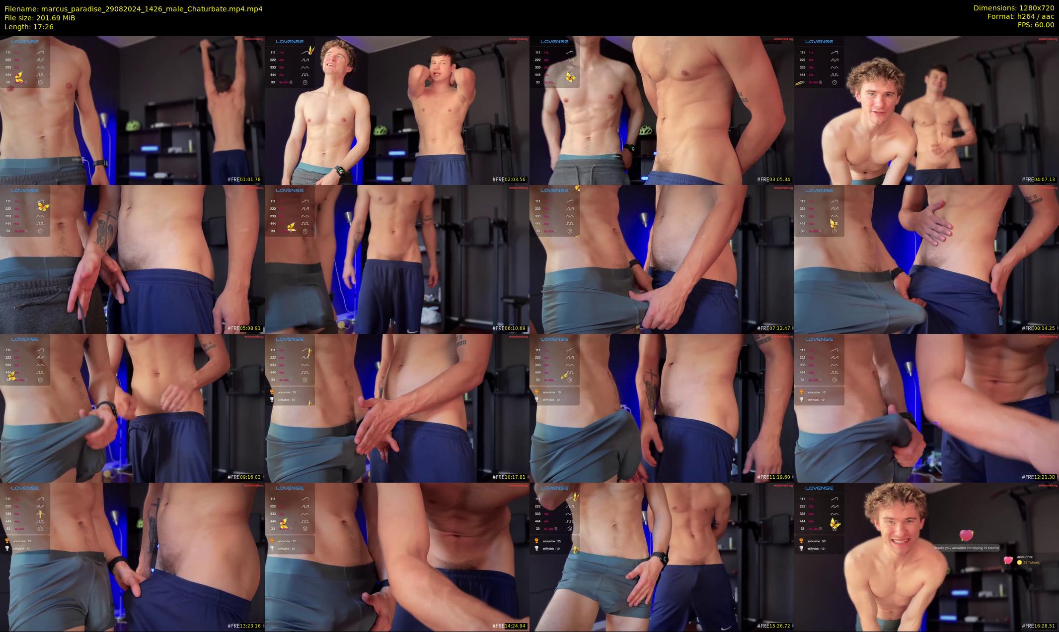 marcus_paradise — 18 minute Chaturbate male cam show recording, 720p, Aug 29, 2024
