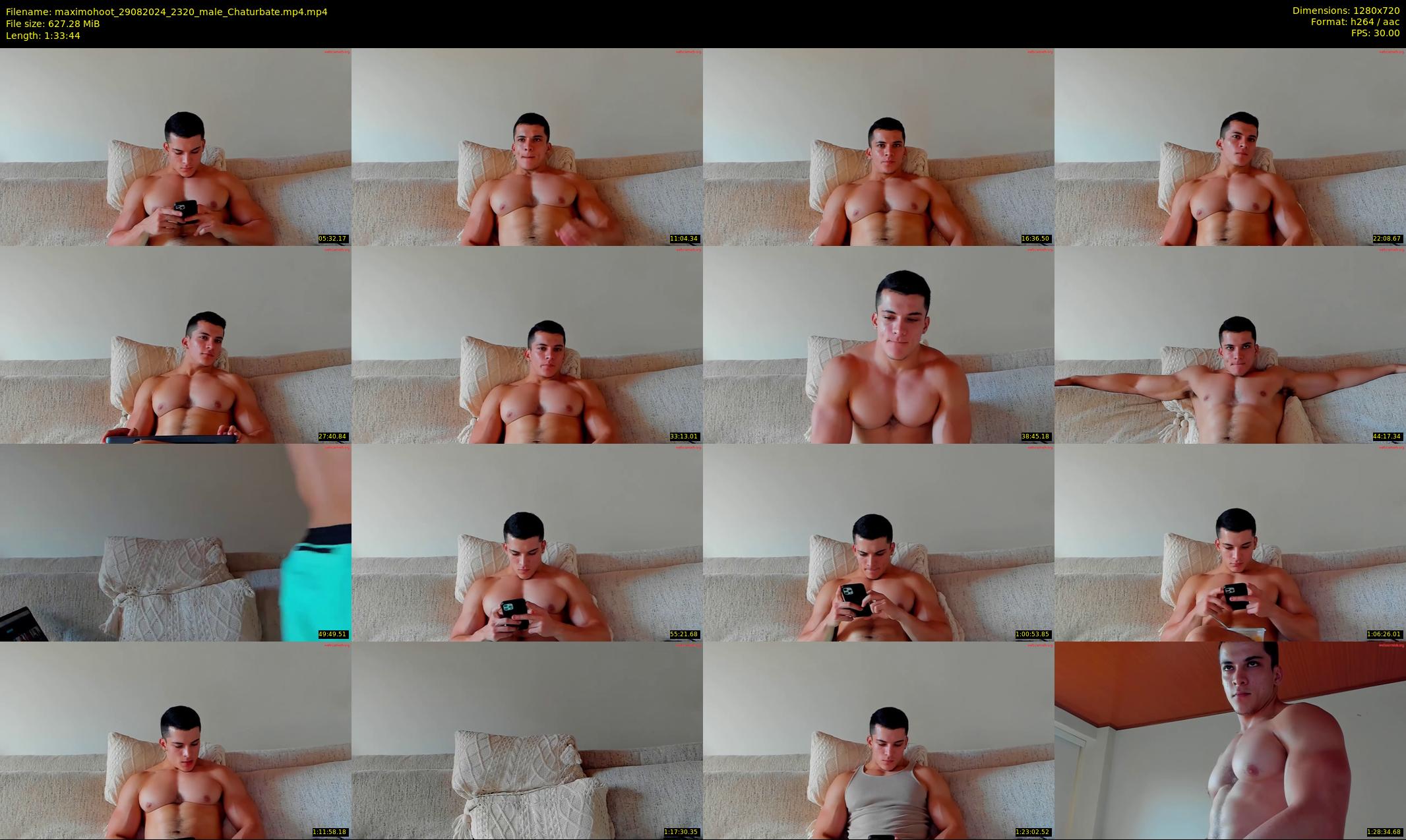maximohoot — 94 minute Chaturbate male cam show recording, 720p, Aug 29, 2024