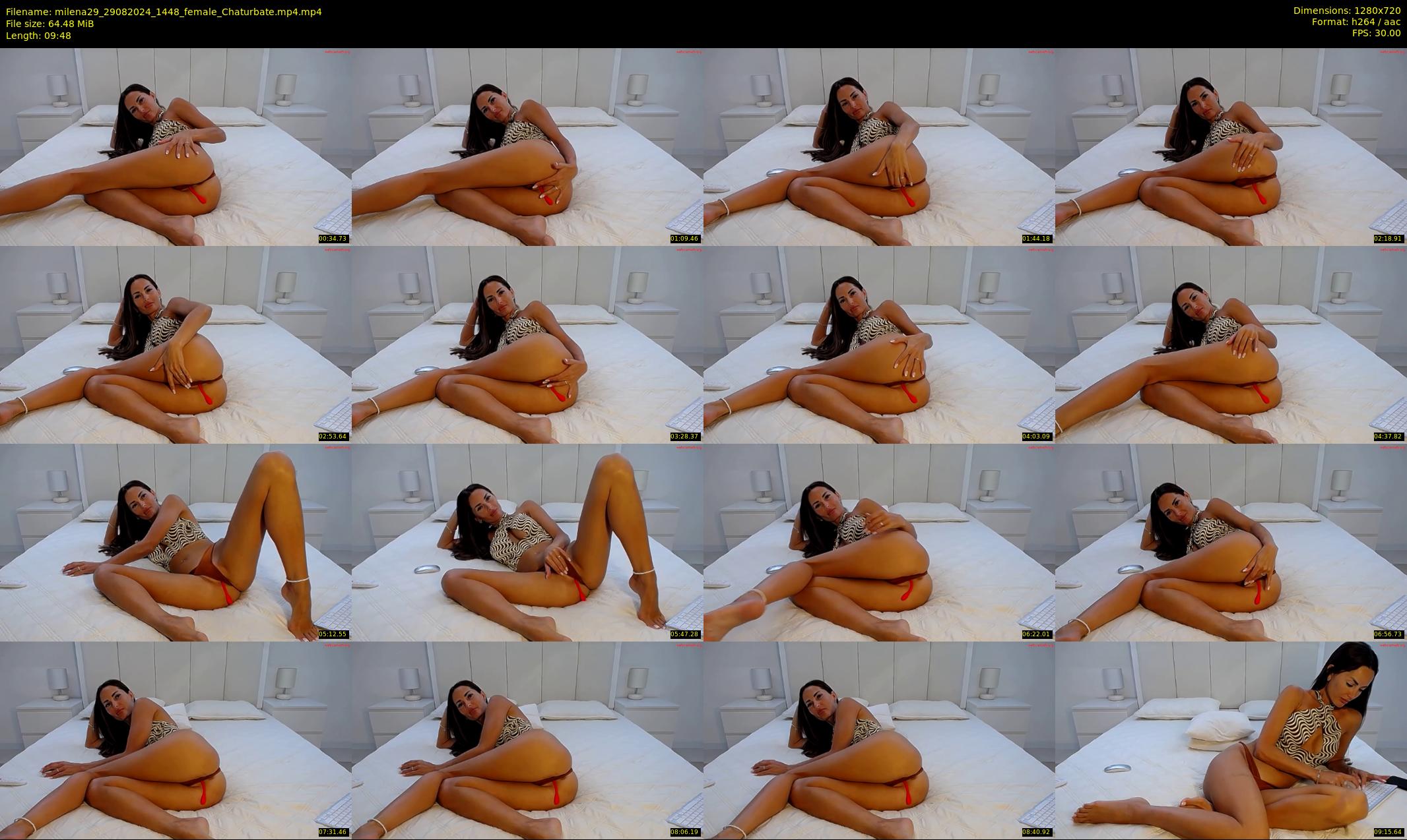 milena29 — 10 minute Chaturbate female cam show recording, 720p, Aug 29, 2024