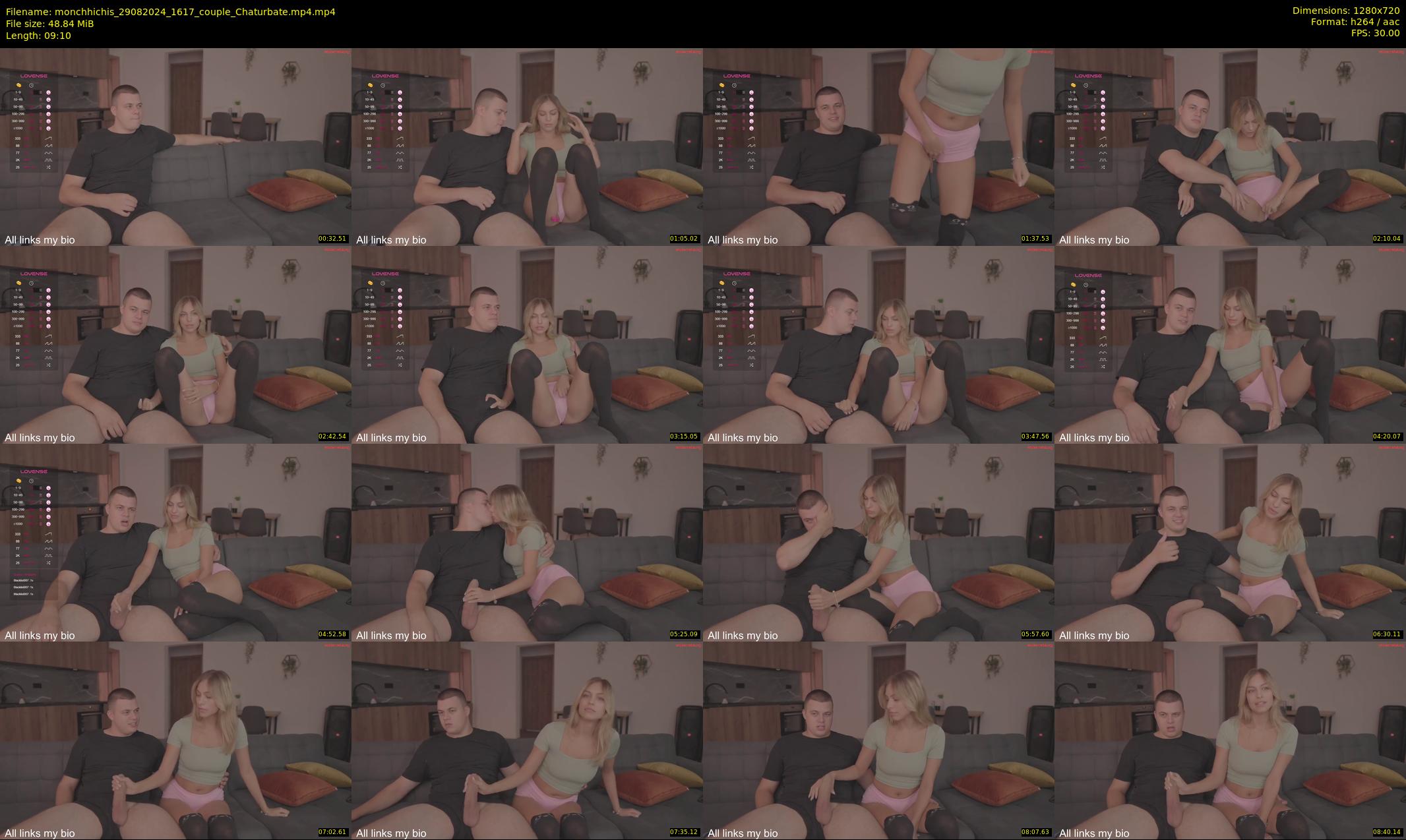 monchhichis — 10 minute Chaturbate couple cam show recording, 720p, Aug 29, 2024