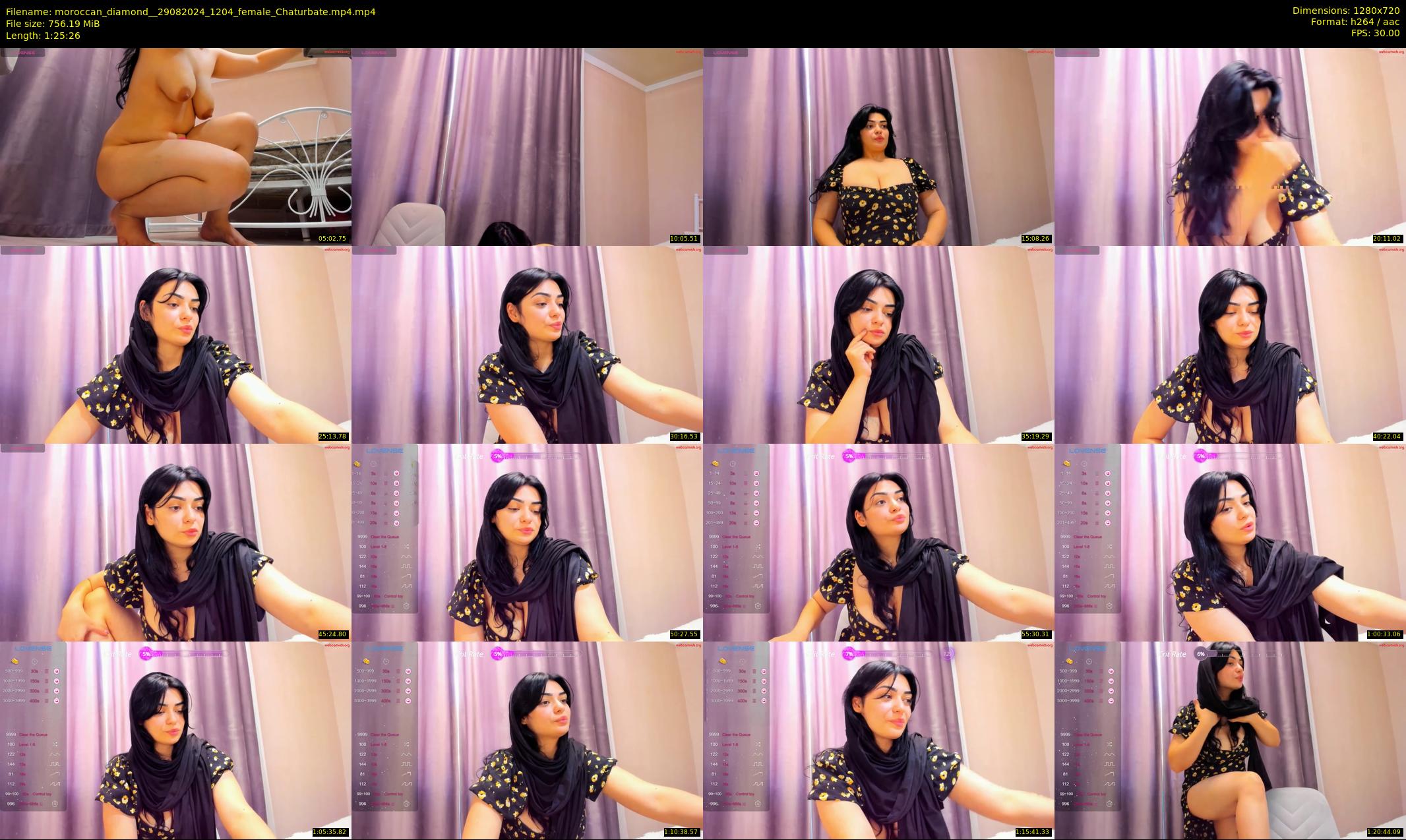 moroccan_diamond_ — 86 minute Chaturbate female cam show recording, 720p, Aug 29, 2024