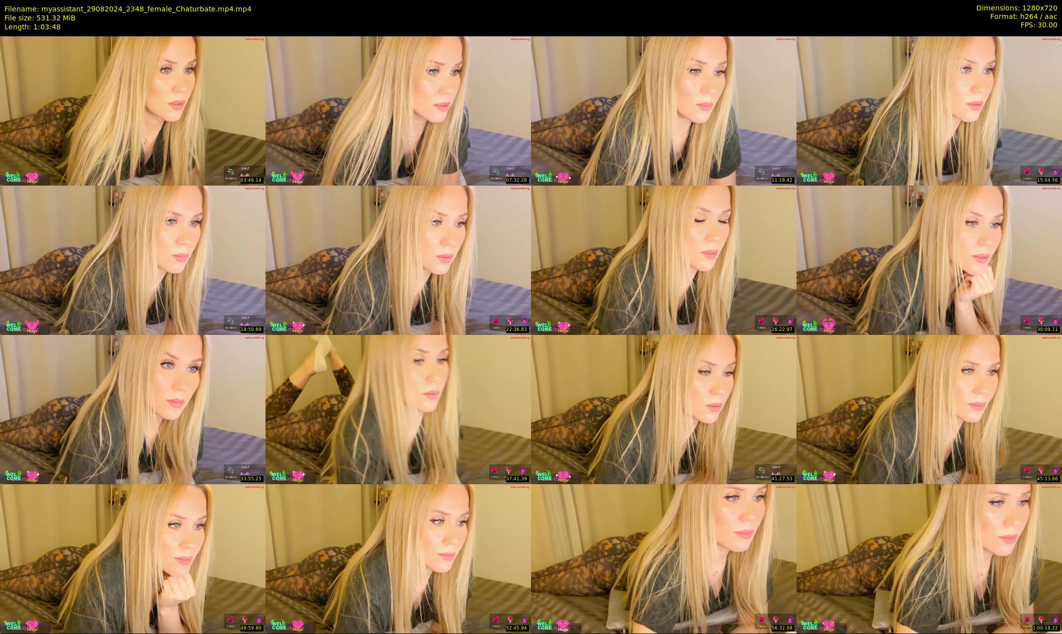 myassistant — 64 minute Chaturbate female cam show recording, 720p, Aug 29, 2024