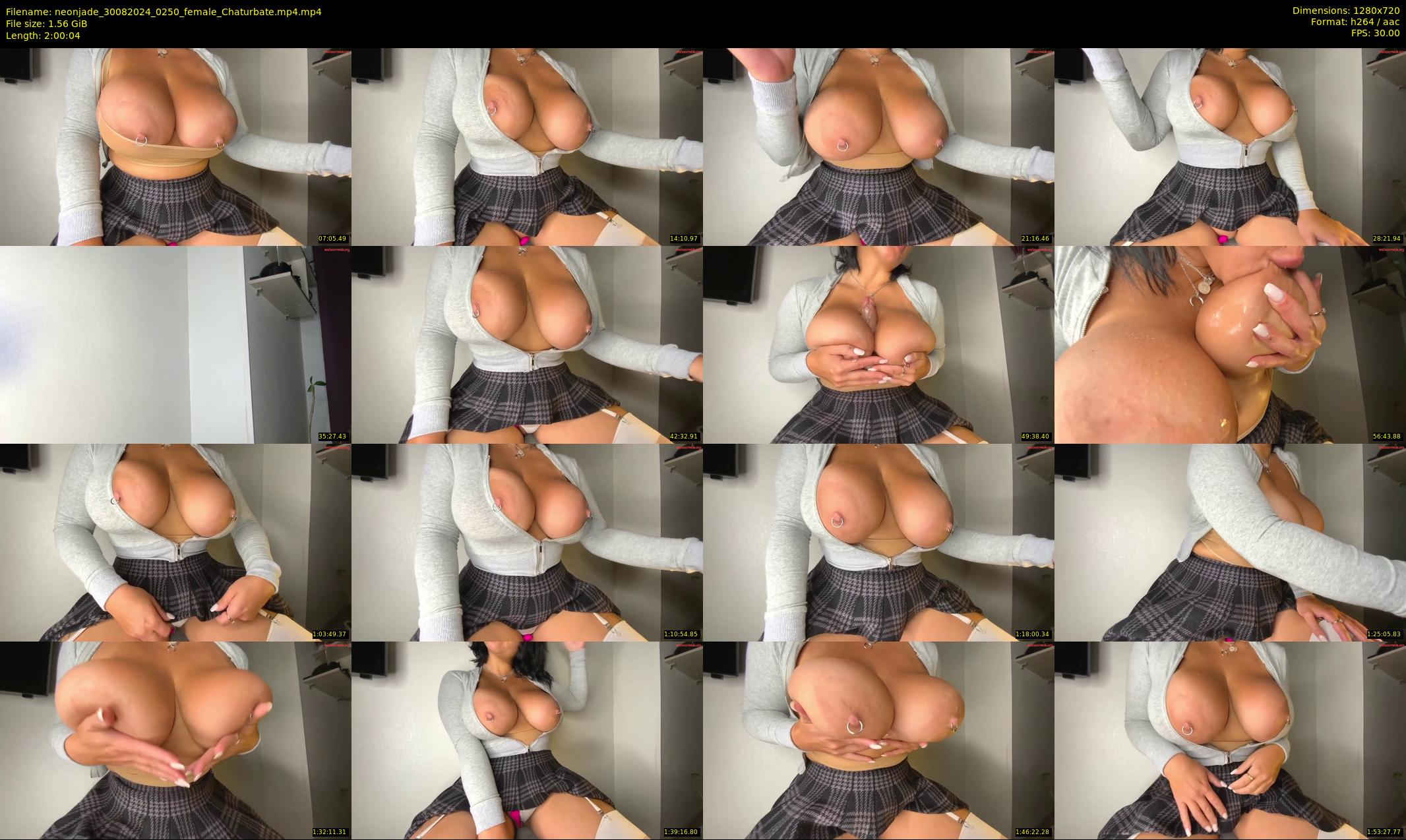 neonjade — 121 minute Chaturbate female cam show recording, 720p, Aug 30, 2024