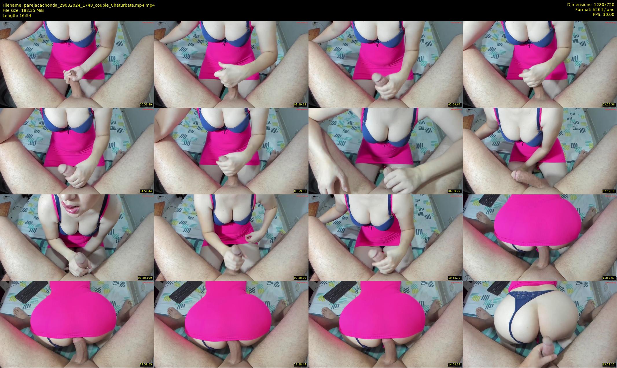 parejacachonda — 17 minute Chaturbate couple cam show recording, 720p, Aug 29, 2024