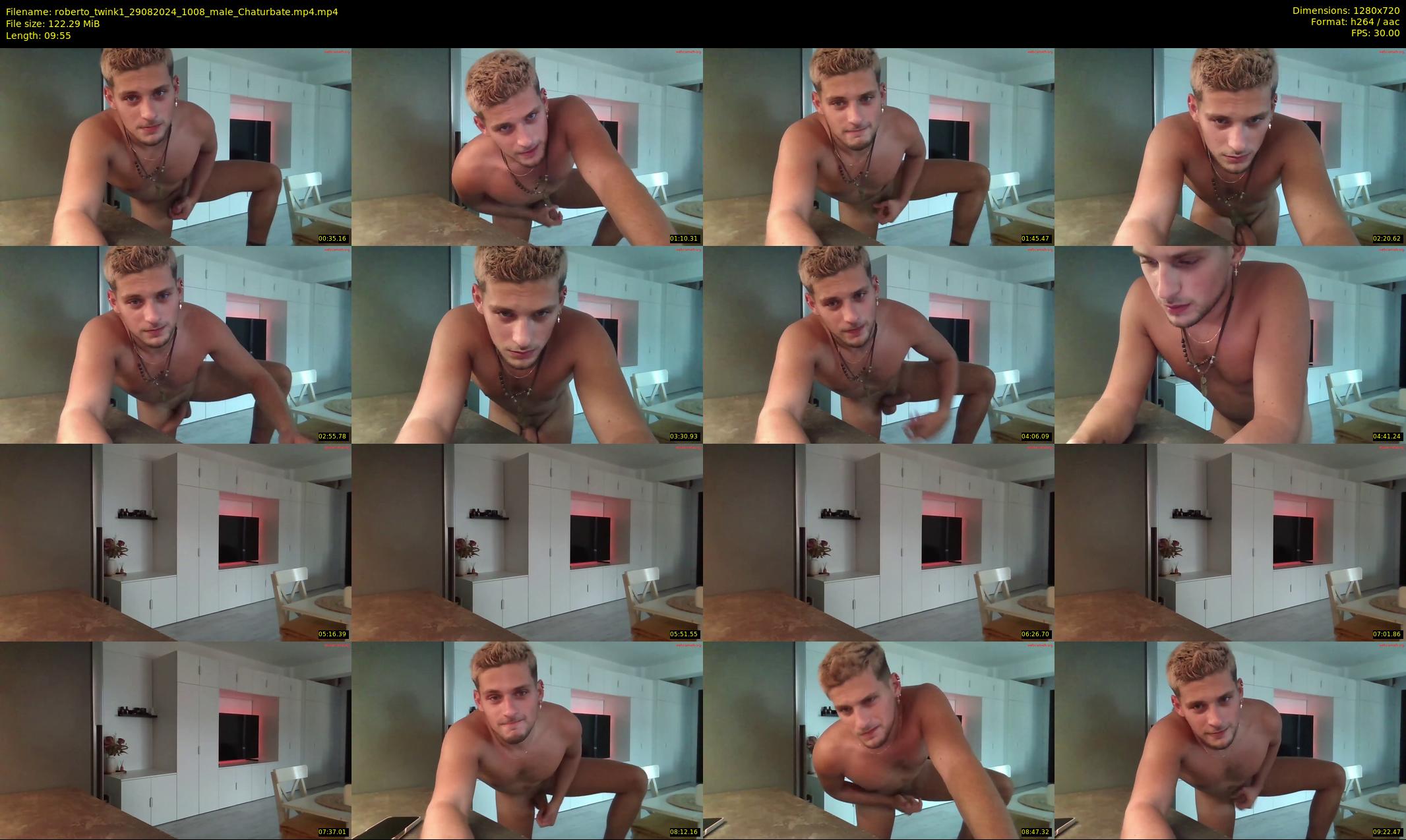 roberto_twink1 — 10 minute Chaturbate male cam show recording, 720p, Aug 29, 2024