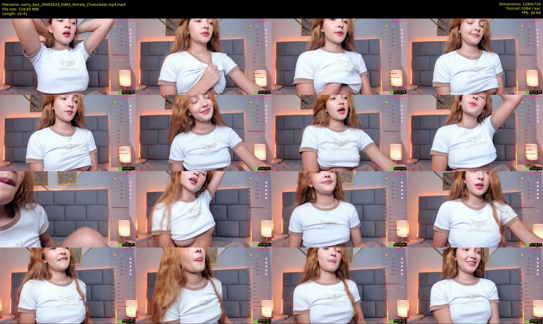 samy_bae — 11 minute Chaturbate female cam show recording, 720p, Aug 29, 2024