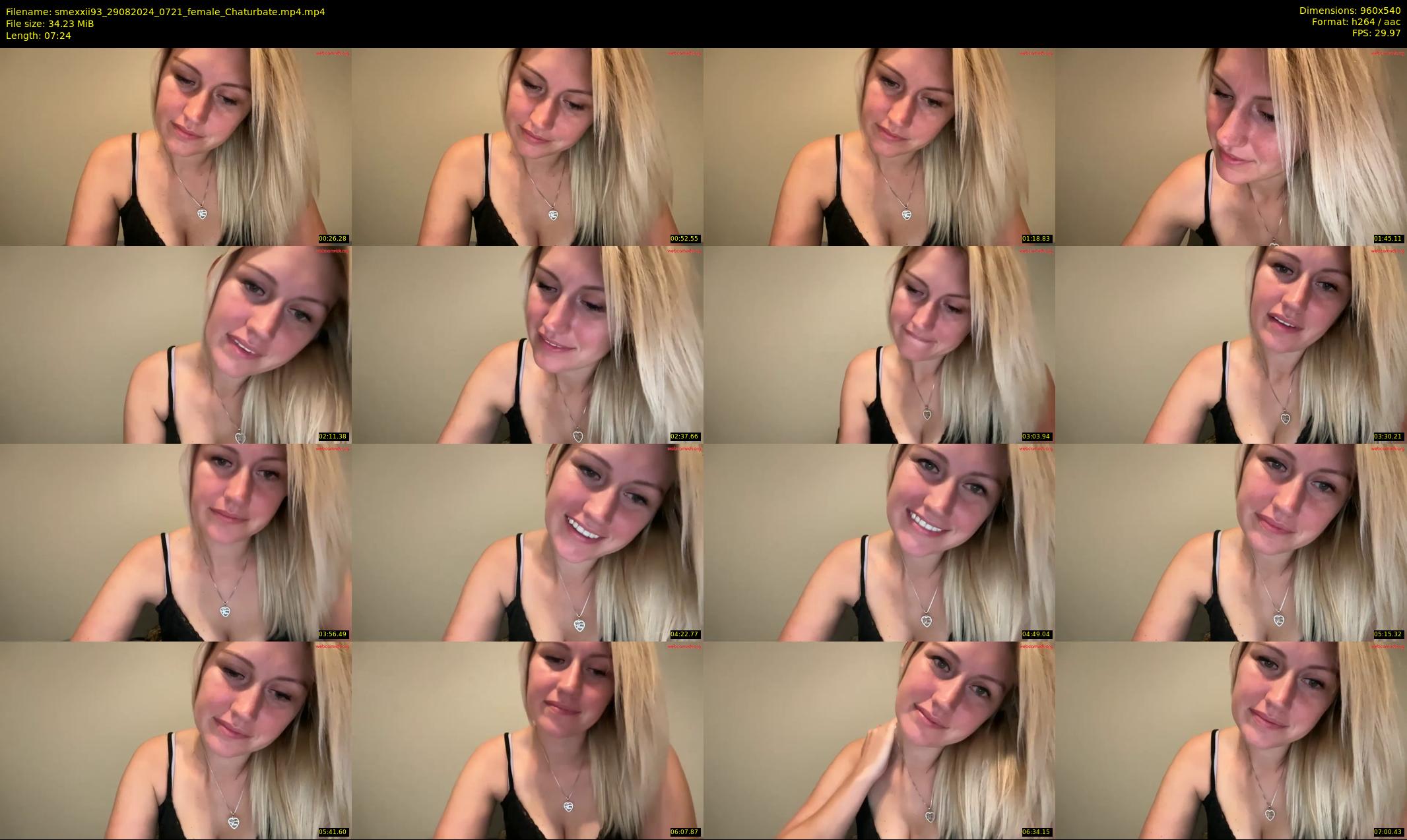 smexxii93 — 8 minute Chaturbate female cam show recording, 480p, Aug 29, 2024