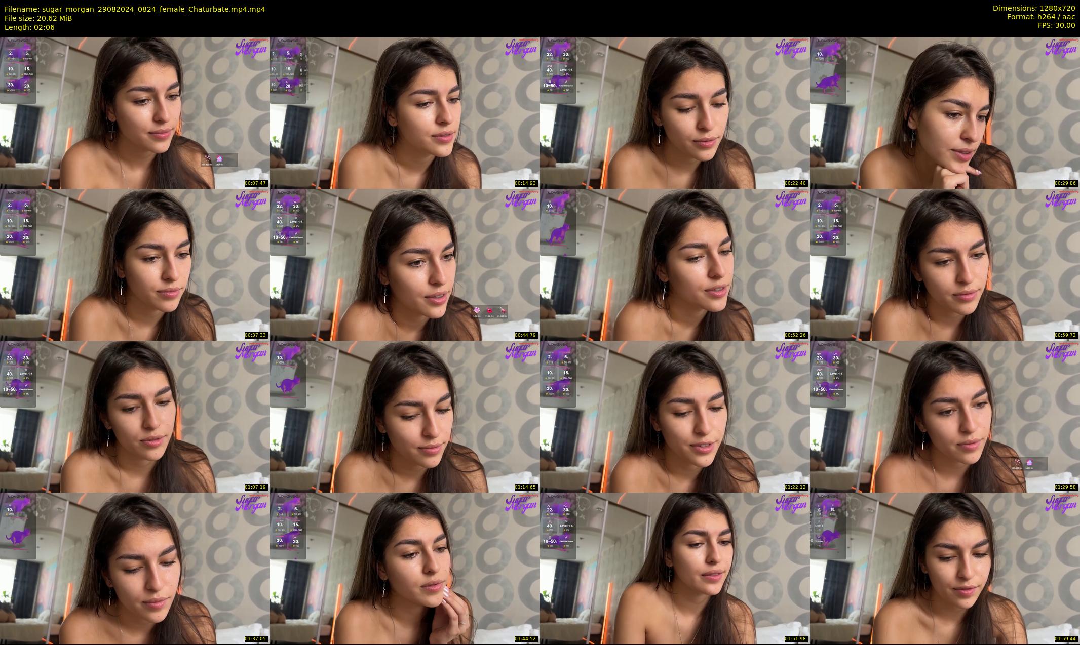 sugar_morgan — 3 minute Chaturbate female cam show recording, 720p, Aug 29, 2024