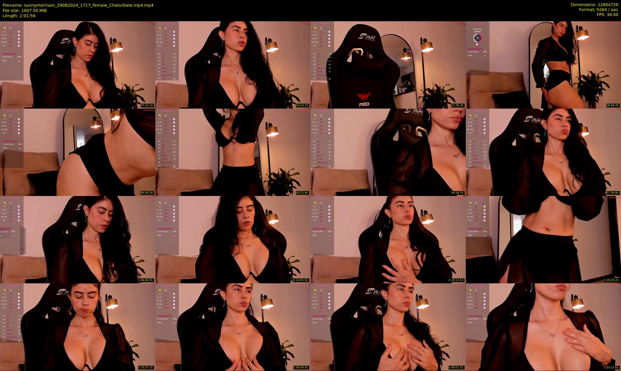 sunnymorrison — 122 minute Chaturbate female cam show recording, 720p, Aug 29, 2024