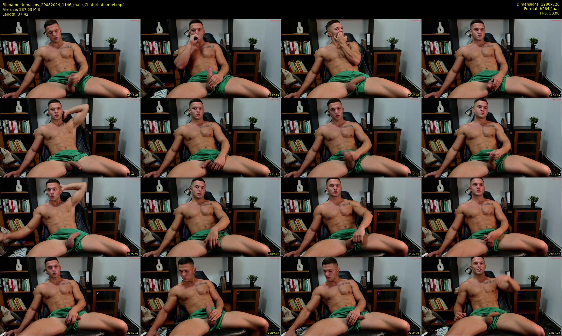 tomasmv — 38 minute Chaturbate male cam show recording, 720p, Aug 29, 2024