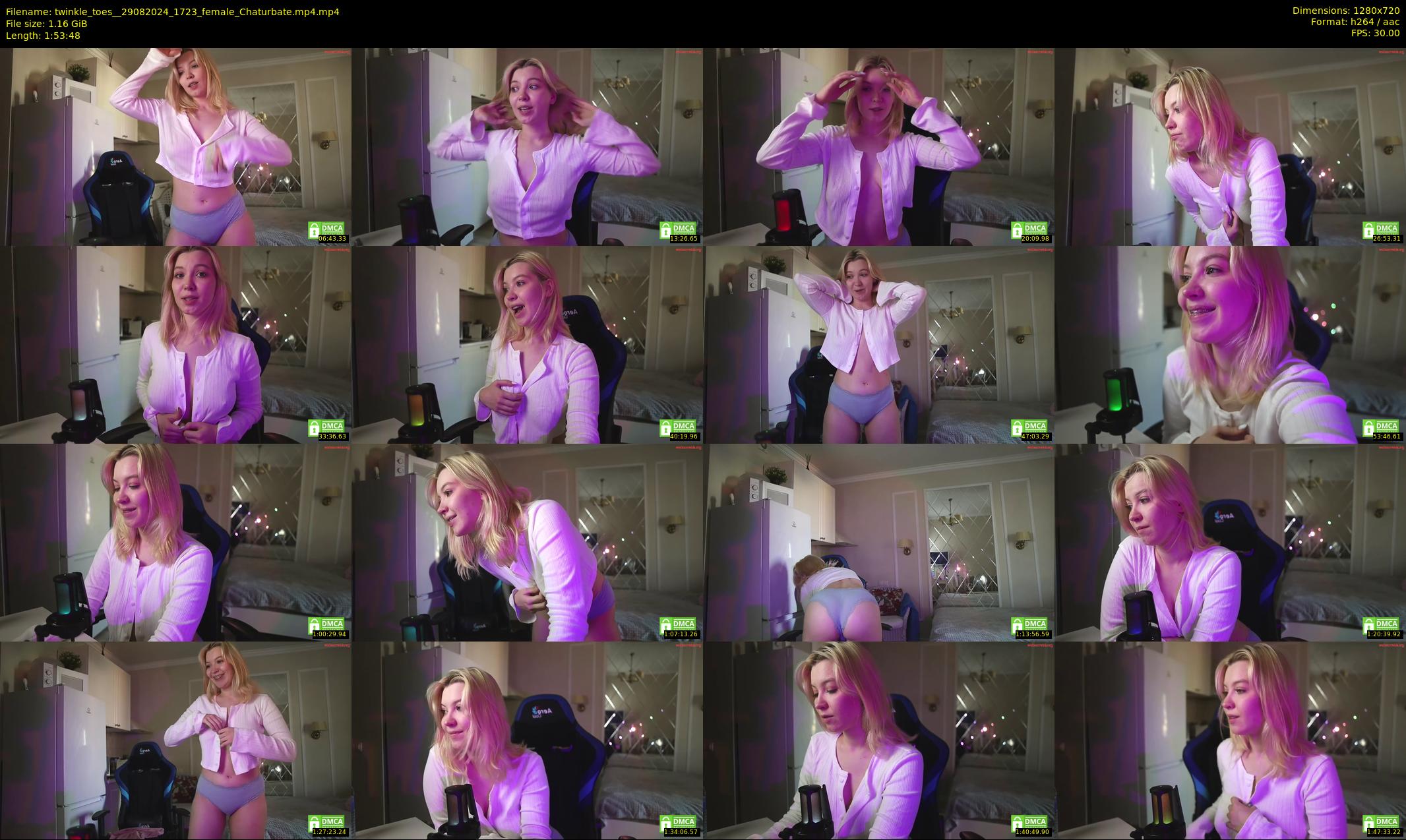 twinkle_toes_ — 114 minute Chaturbate female cam show recording, 720p, Aug 29, 2024