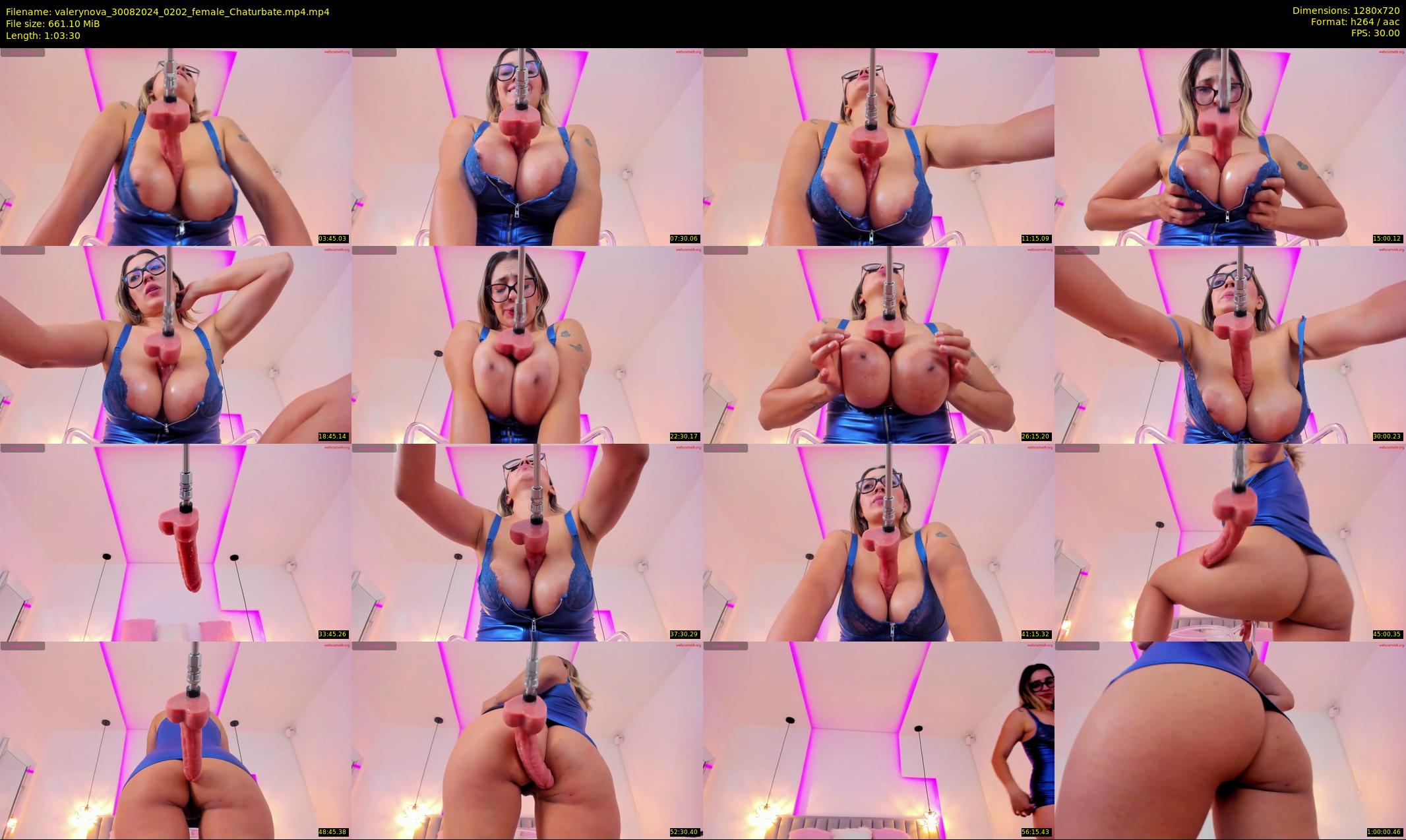 valerynova — 64 minute Chaturbate female cam show recording, 720p, Aug 30, 2024