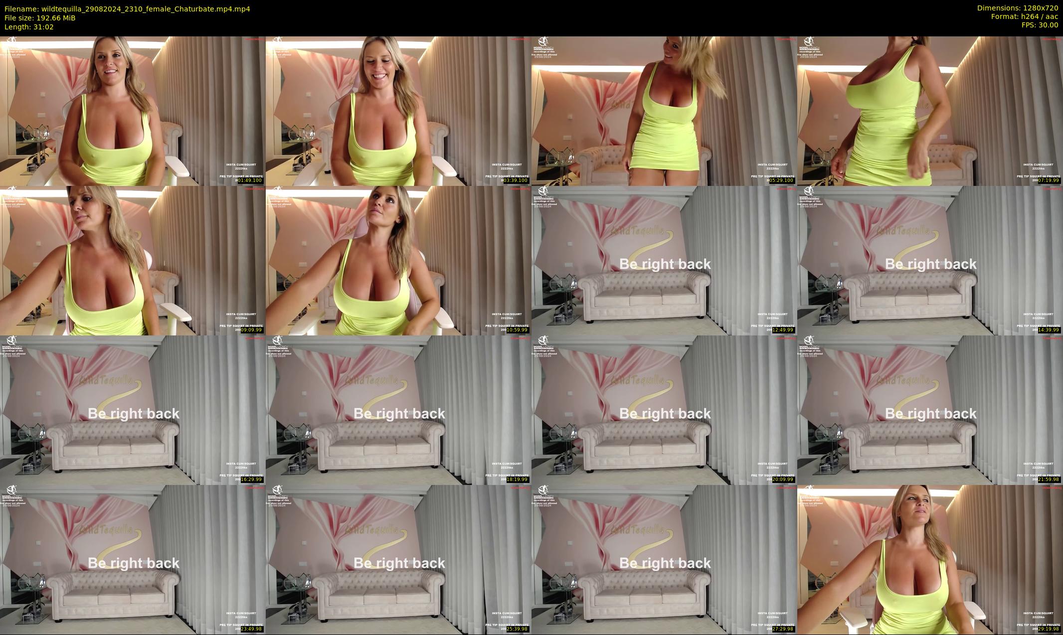 wildtequilla — 32 minute Chaturbate couple cam show recording, 720p, Aug 29, 2024